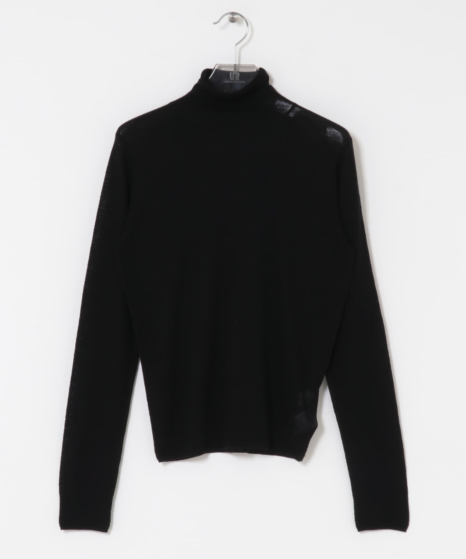 new basic　LOA THERMAL TURTLEKNIT BLACK FREE
