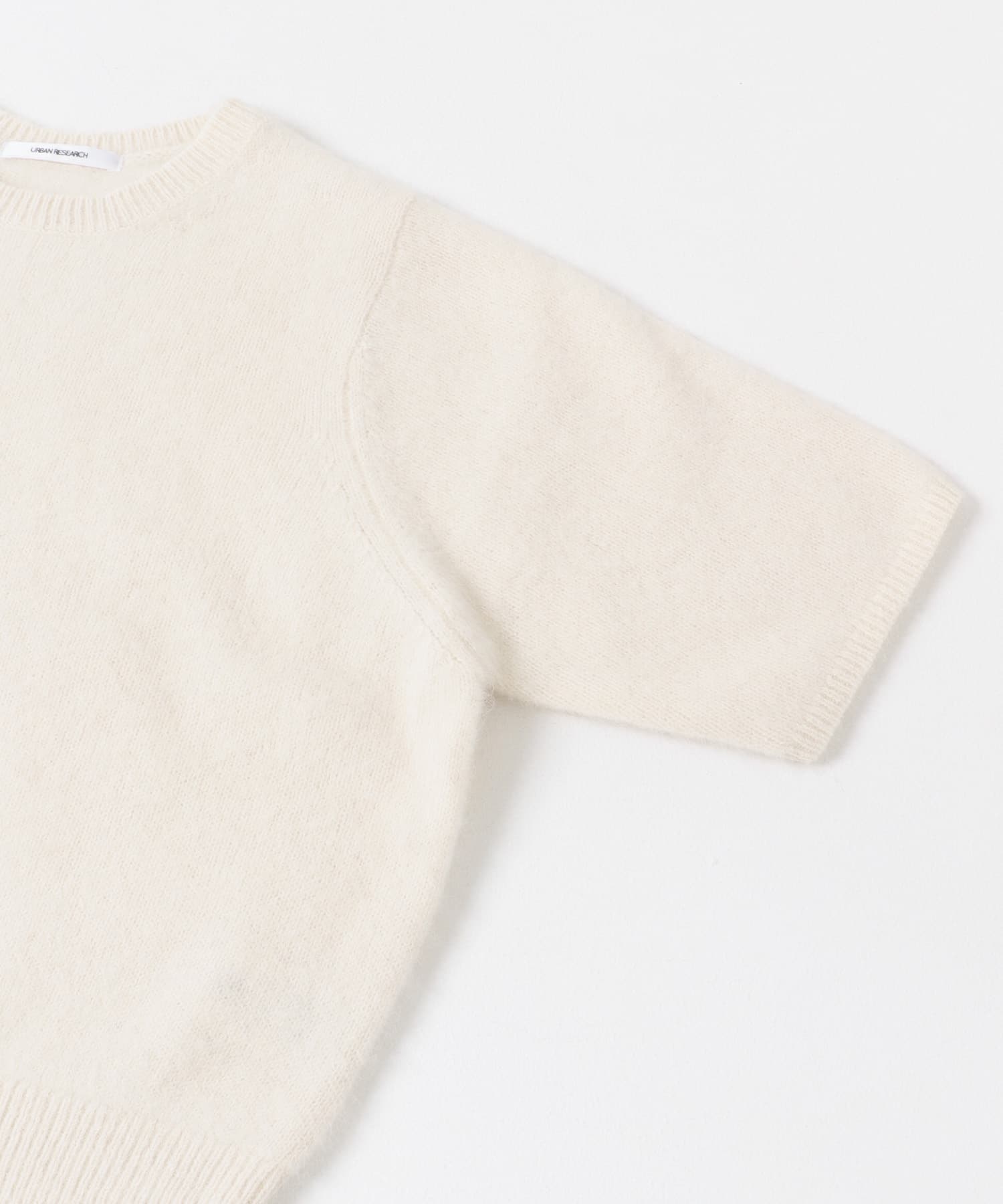 FOX/CASHMEREハーフスリーブニット OFF FREE