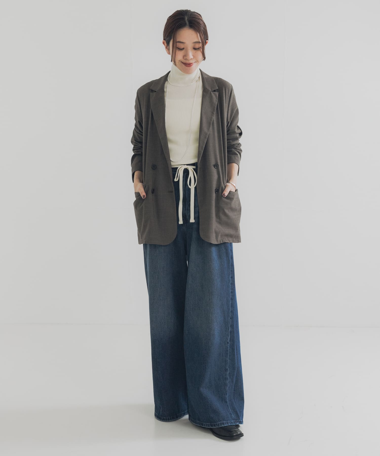 身長：168cm サイズ：40