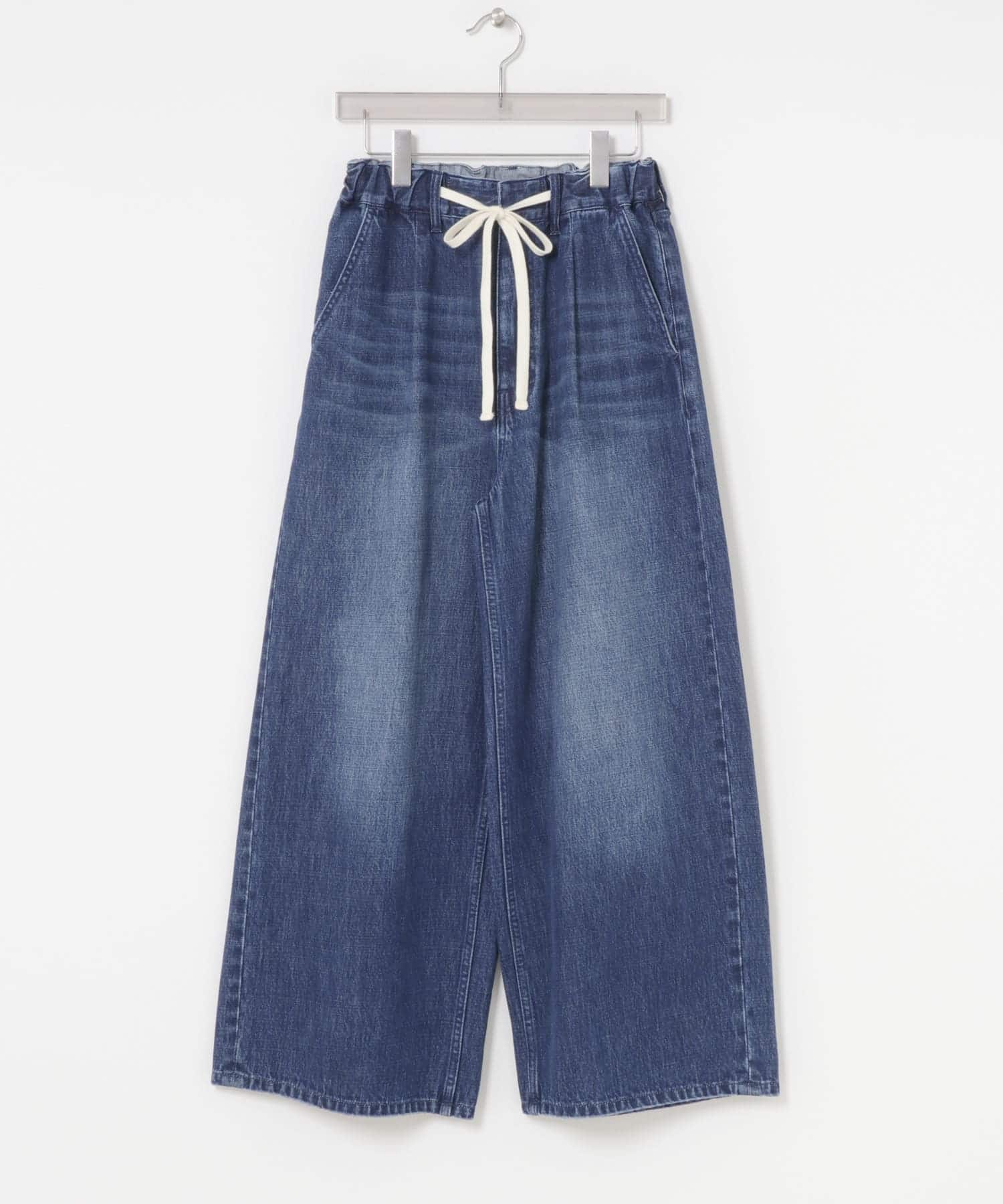 デニムイージーワイドパンツ BLUE 36