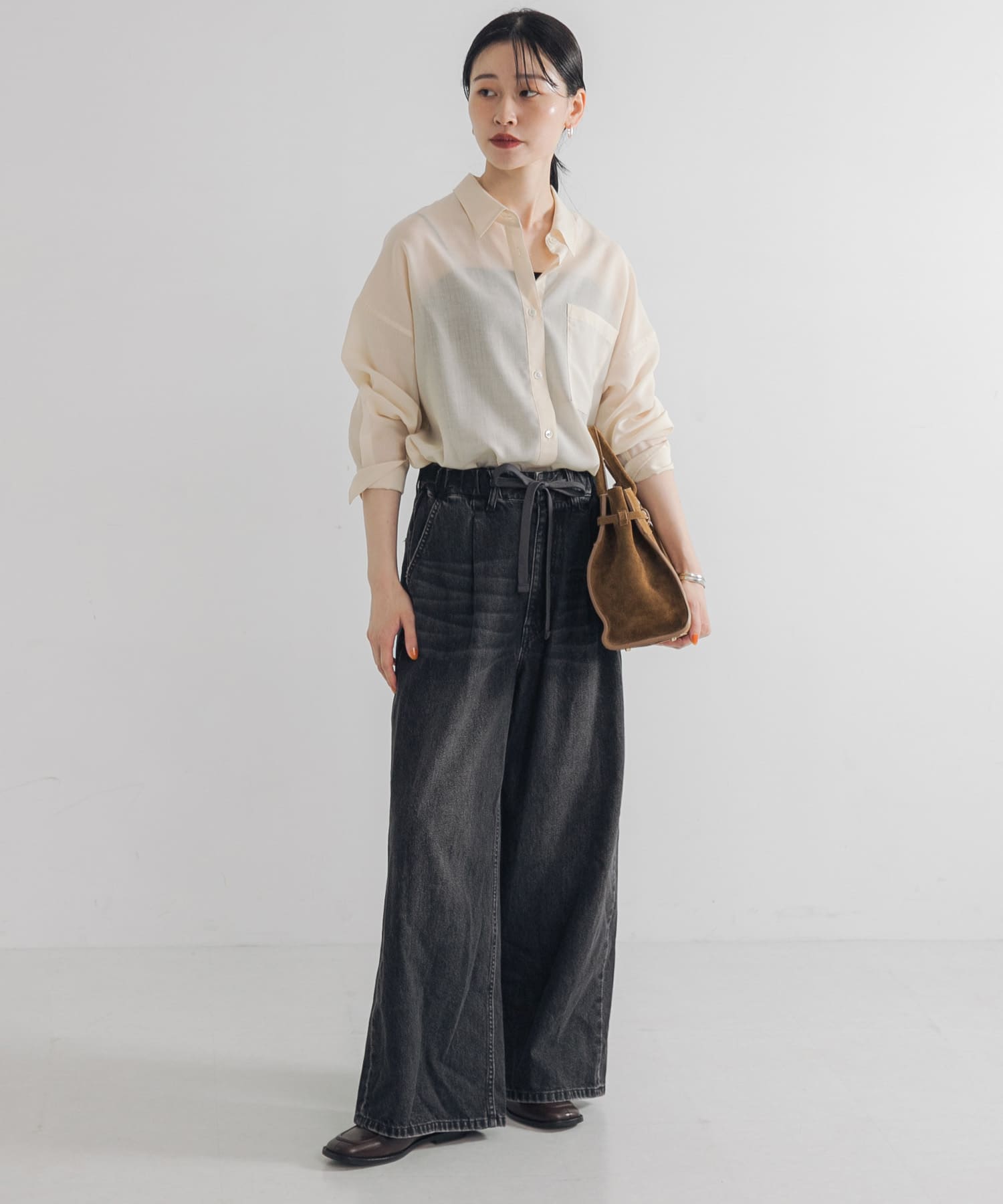 身長：170cm サイズ：38