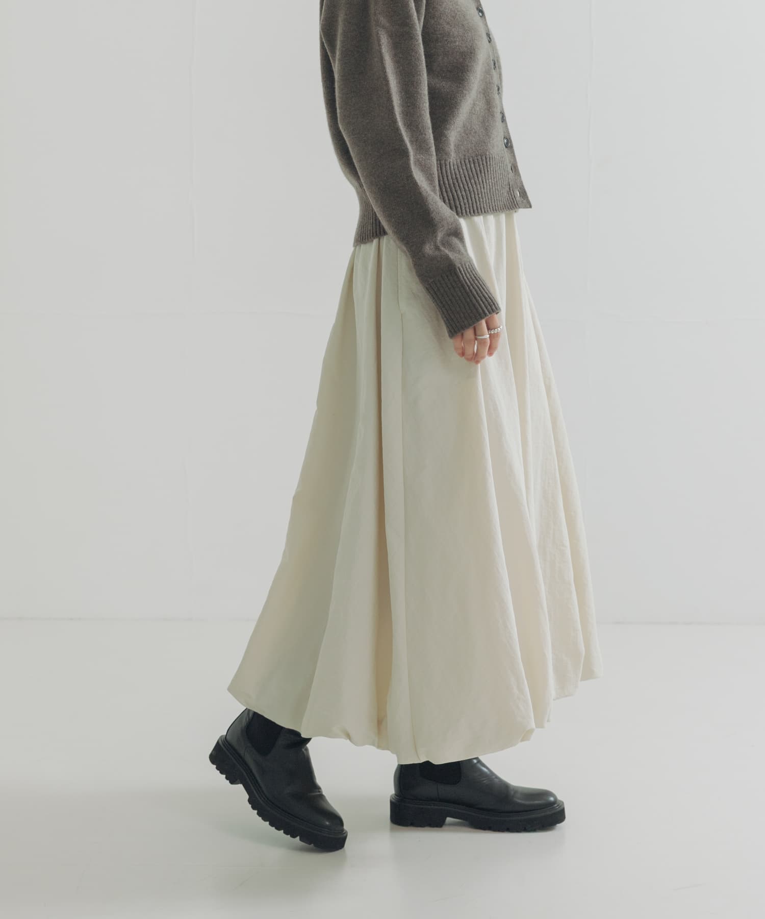 タンクソールサイドゴアブーツ BLACK 23