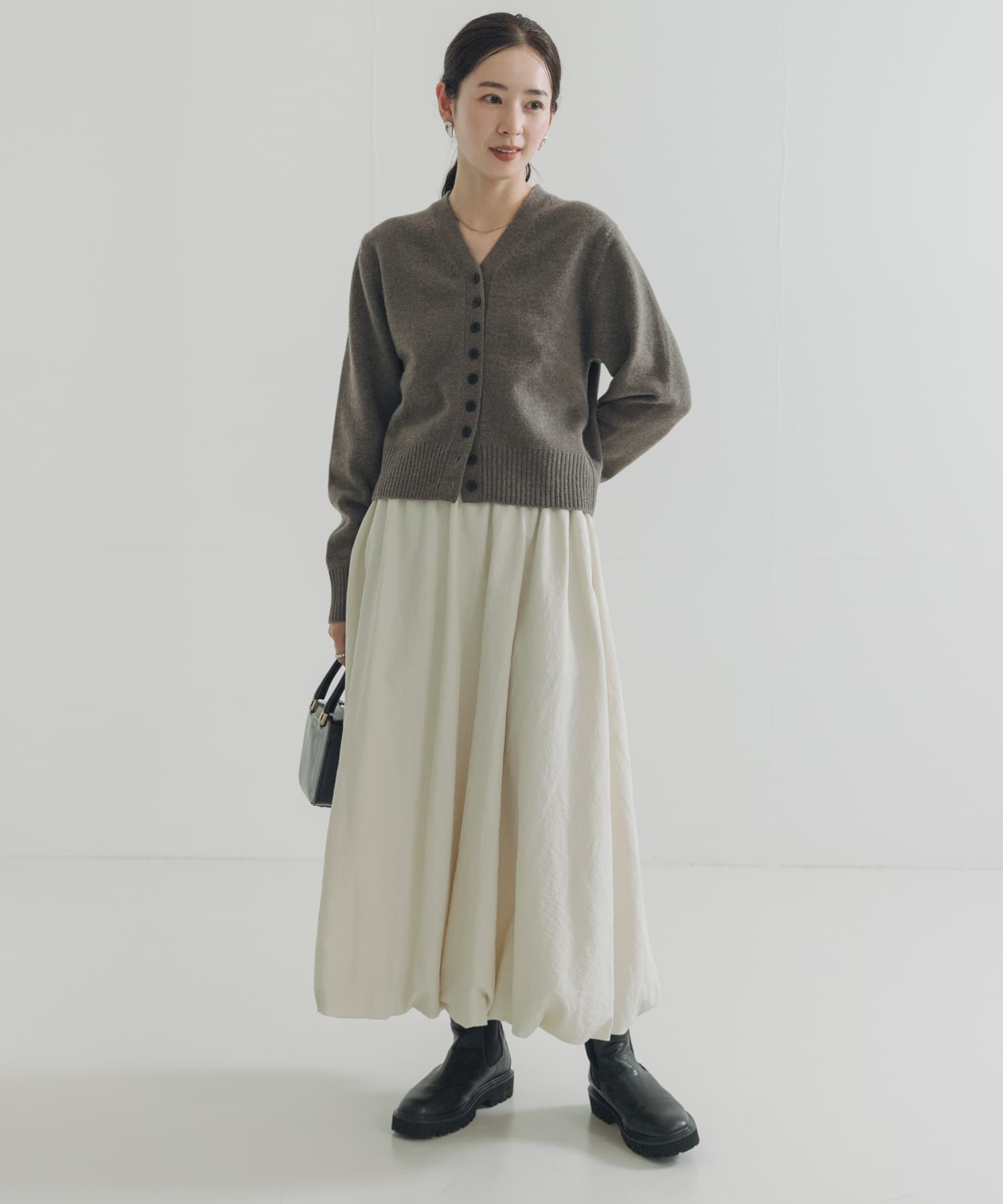 タンクソールサイドゴアブーツ BLACK 23