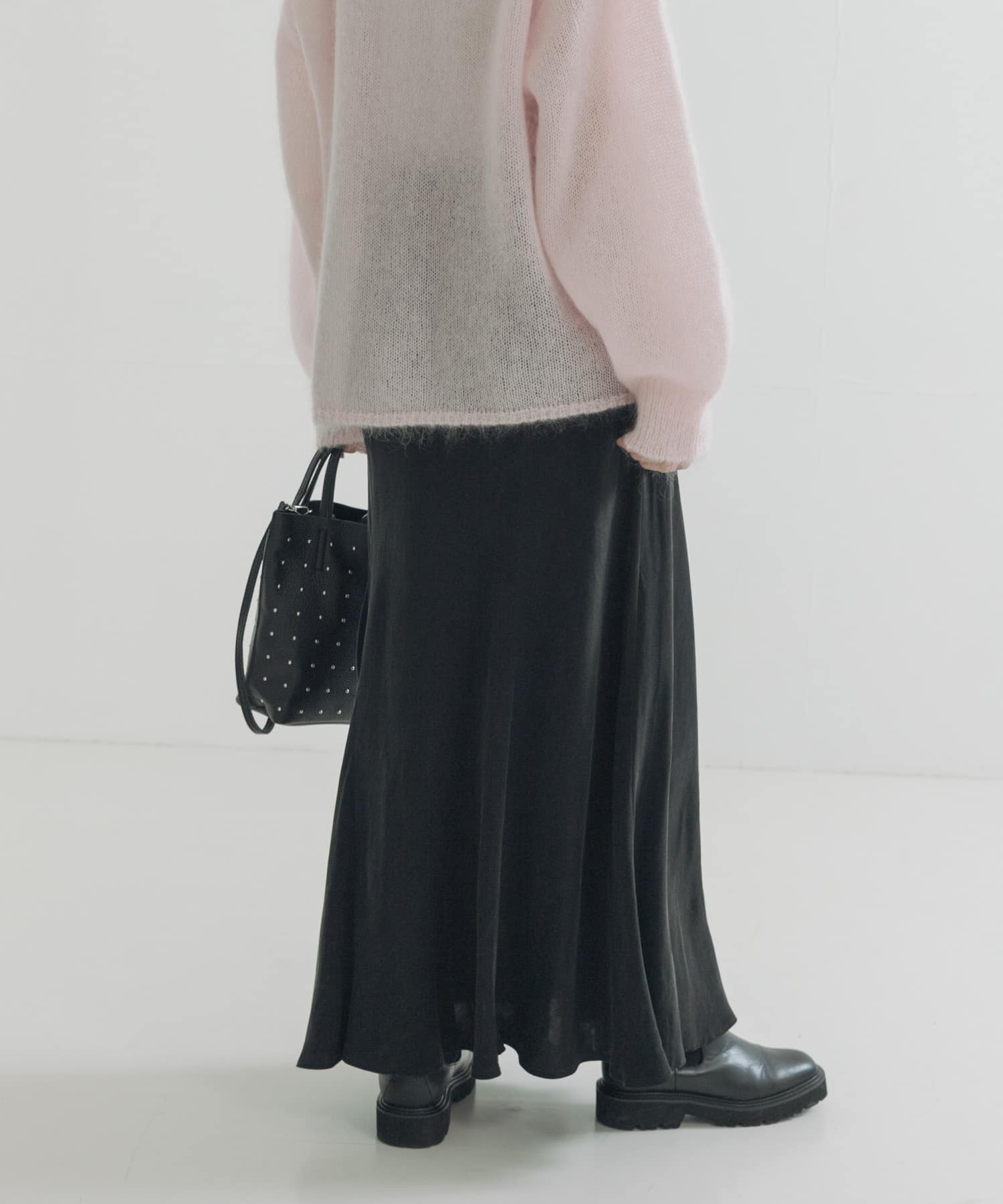 タンクソールサイドゴアブーツ BLACK 23