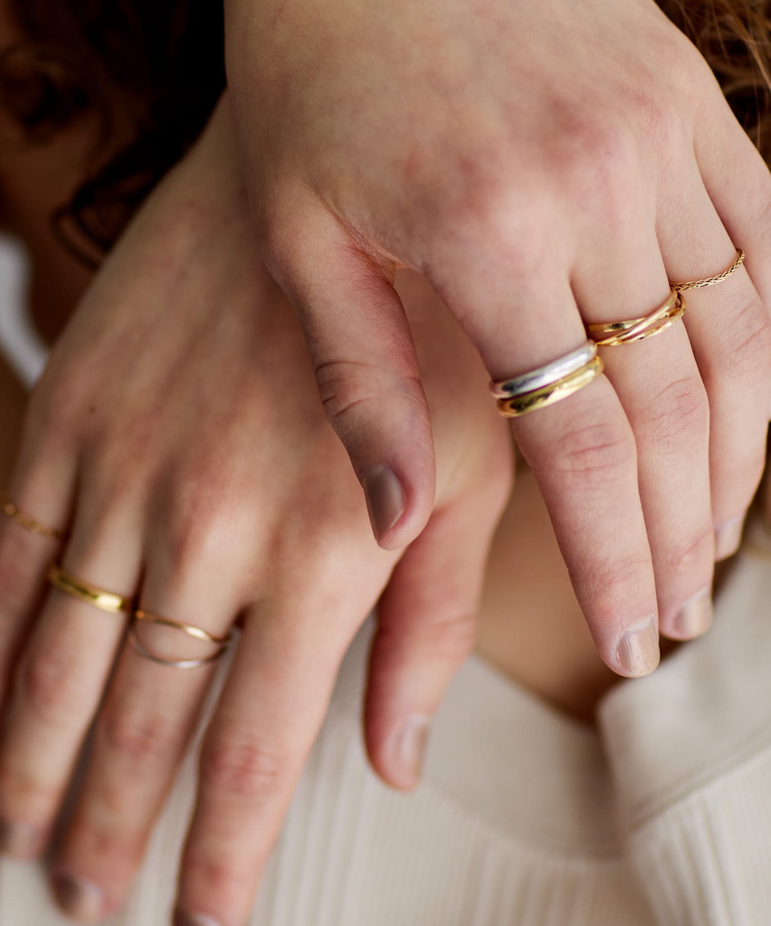 decor『デコール』　Plump Ring GOLD 9