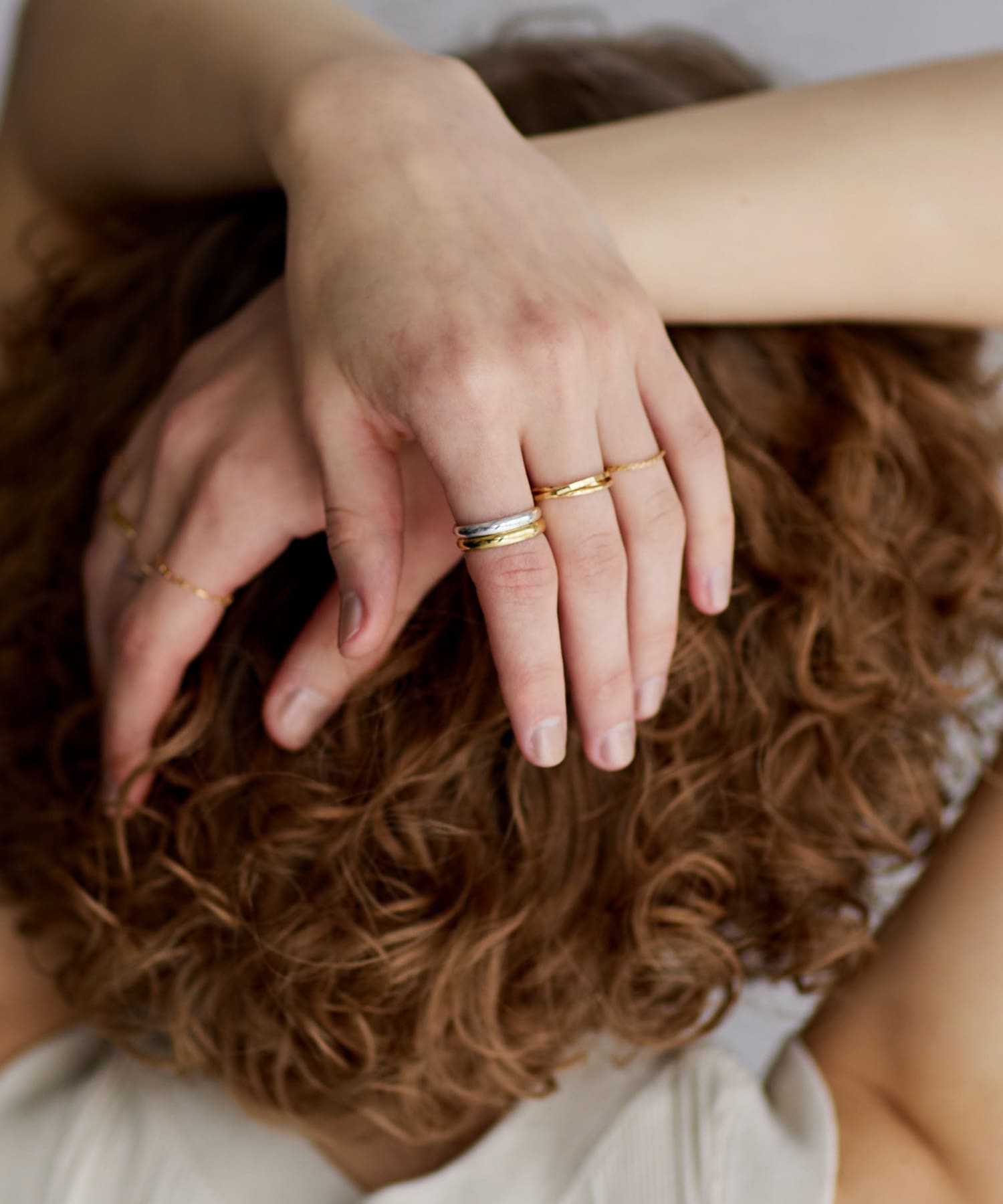 decor『デコール』　Plump Ring GOLD 9