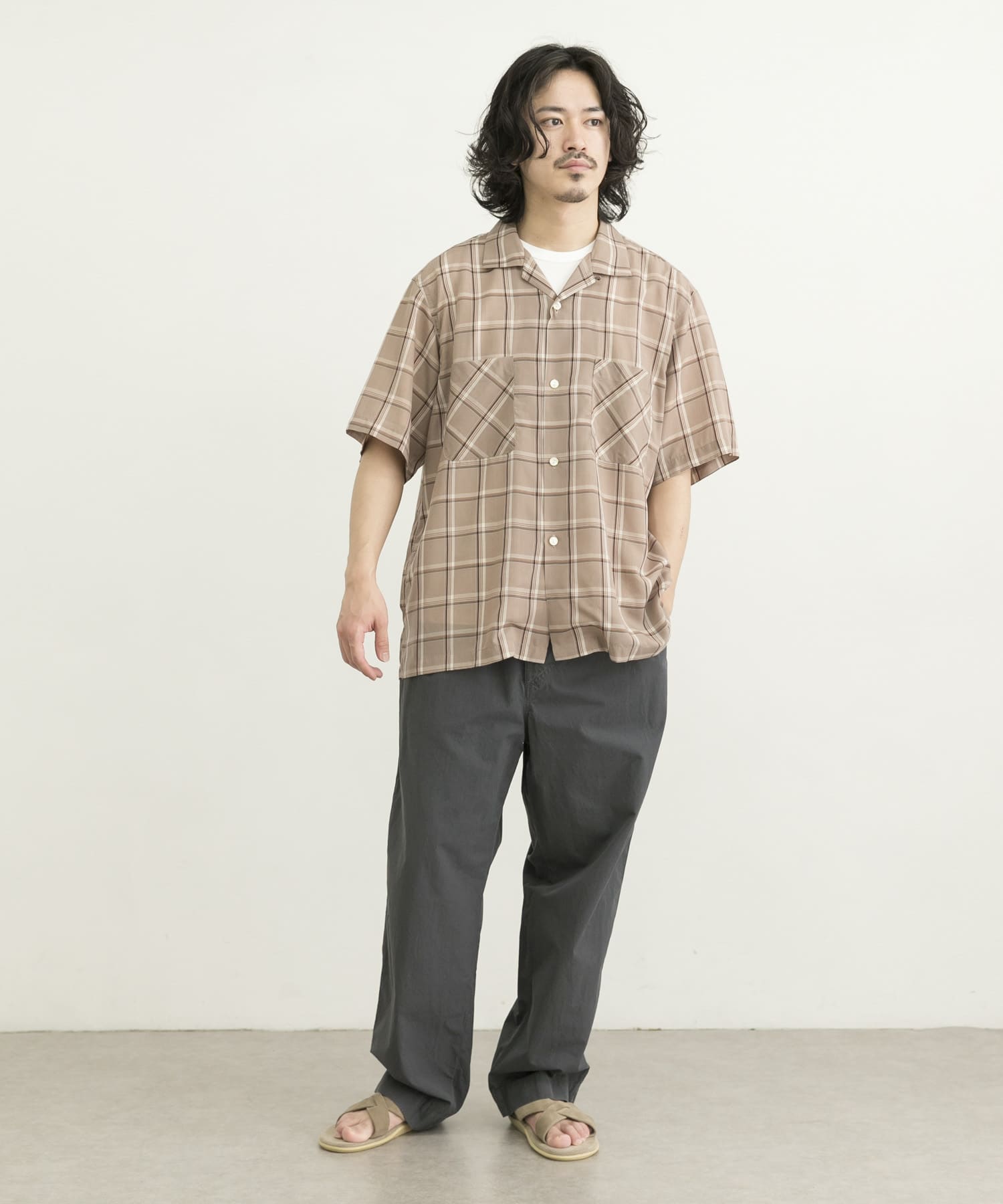 身長：177cm サイズ：L