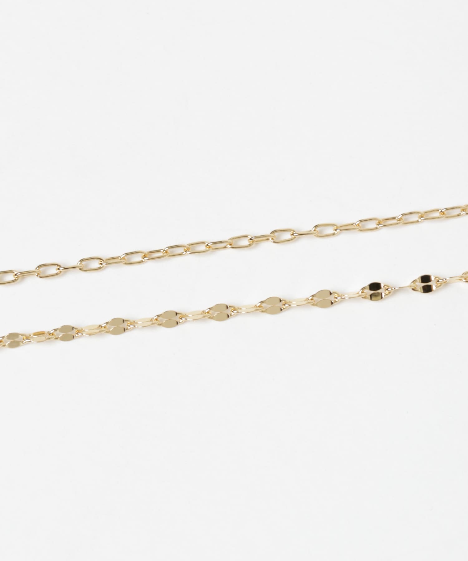 Lapuis　SV925 HEART DUAL ネックレス GOLD -
