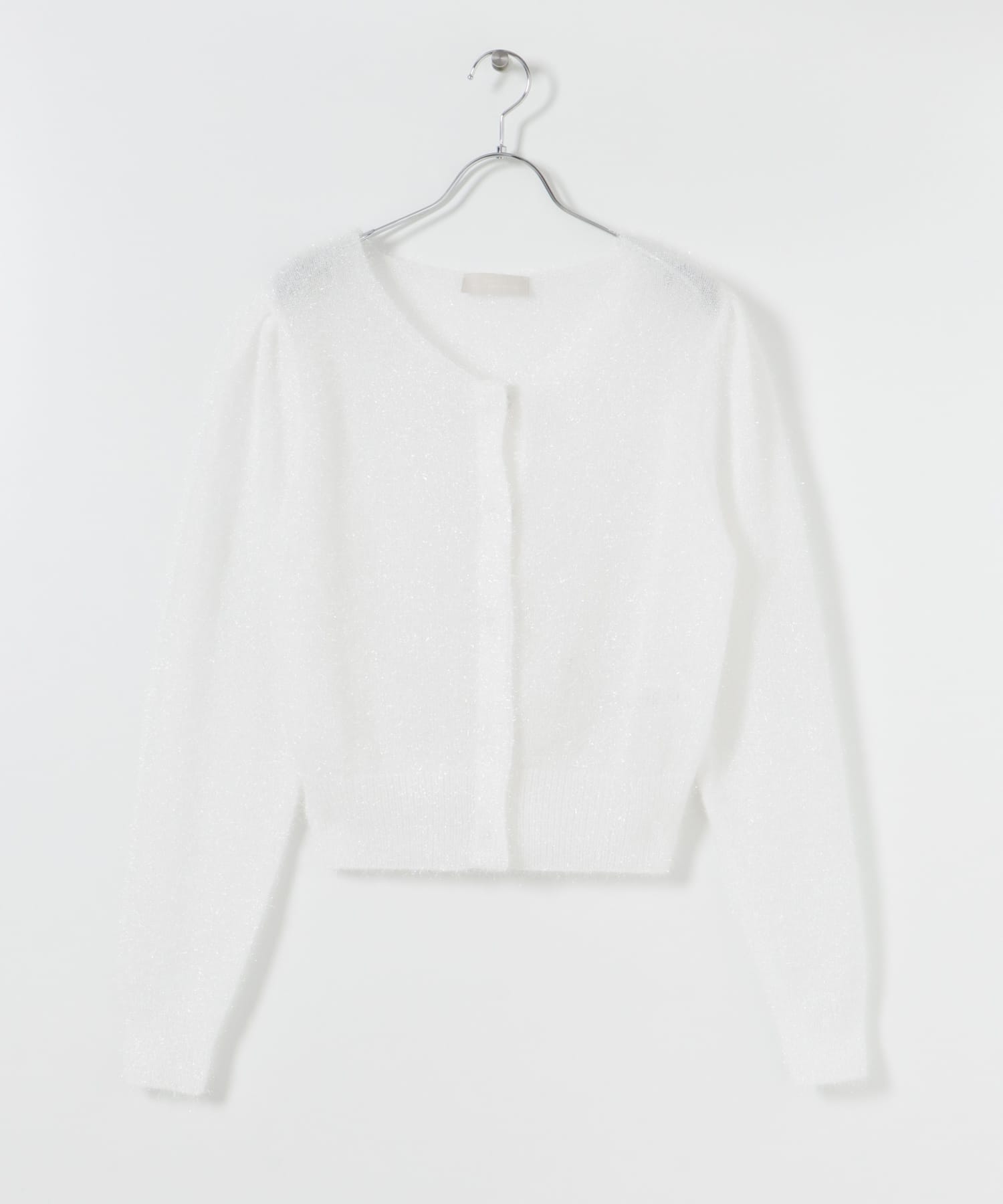 AMOMENTO　HAIRY NEW GRANDMA CARDIGAN WHITE 0