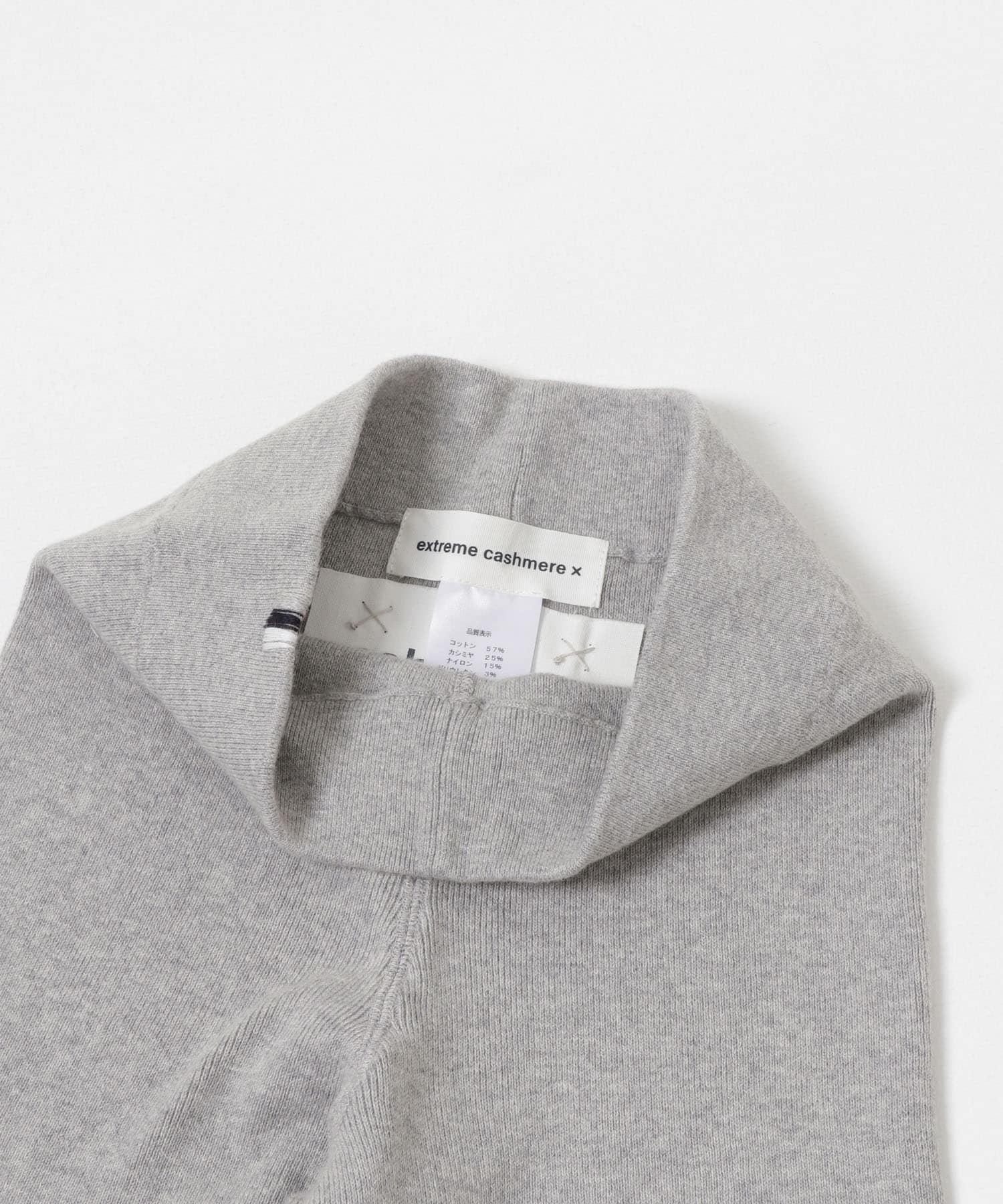 Extreme Cashmere　rhythm grey -