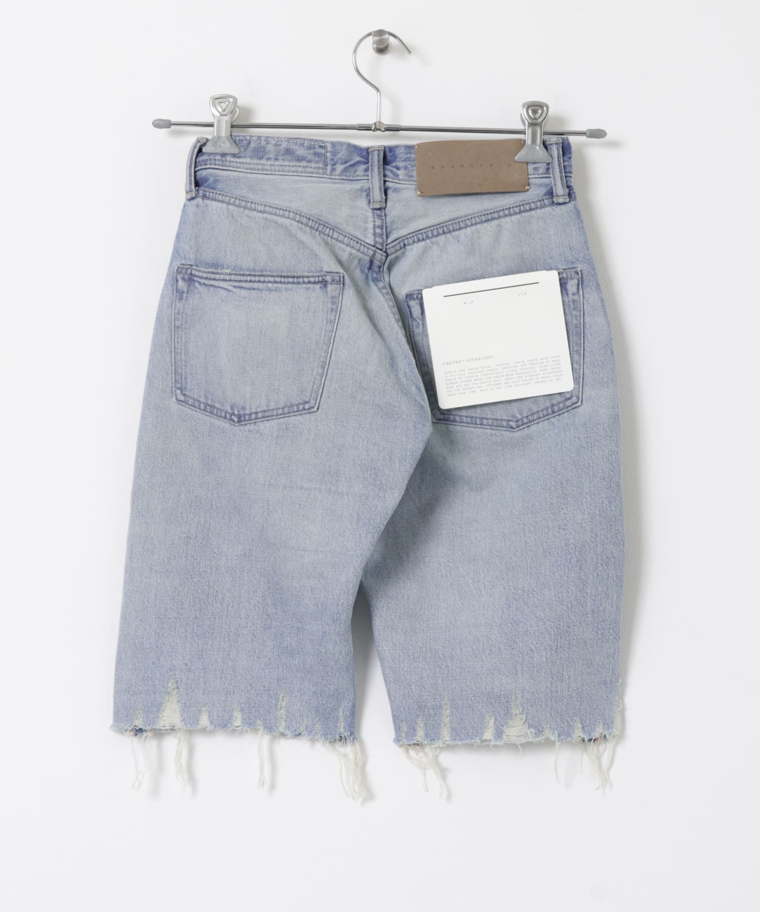 KURO　CARVER DENIMSHORTS VW002 L INDIGO 25