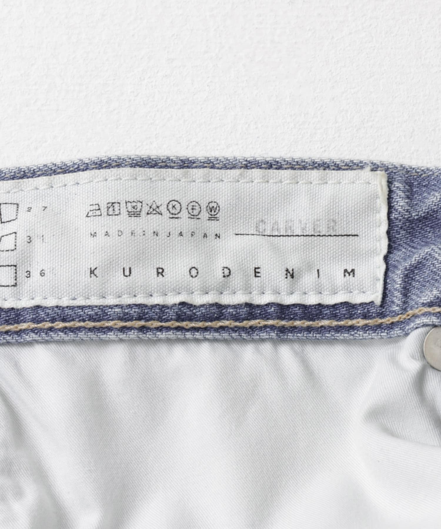 KURO　CARVER DENIMSHORTS VW002 L INDIGO 25