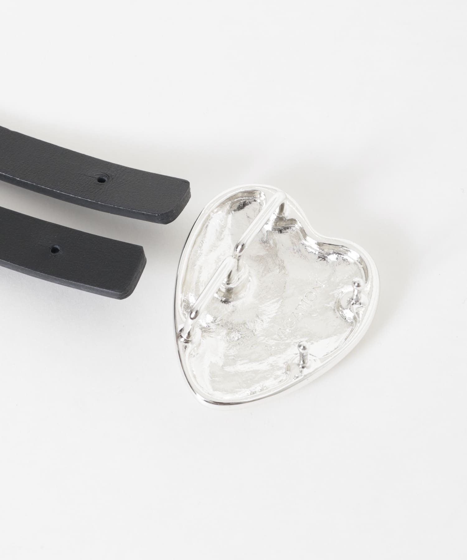 A VACATION HEART W SILVER BELT(- BLK BLK): ファッション雑貨｜URBAN