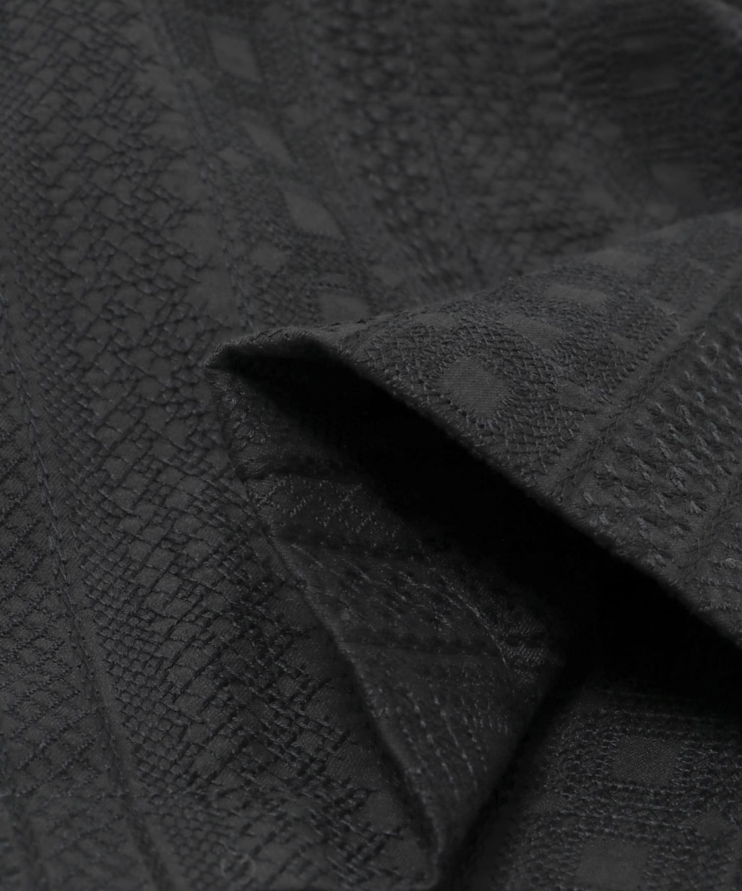 SEEALL　CLASSIC NO COLLAR JACKET BLACK 2