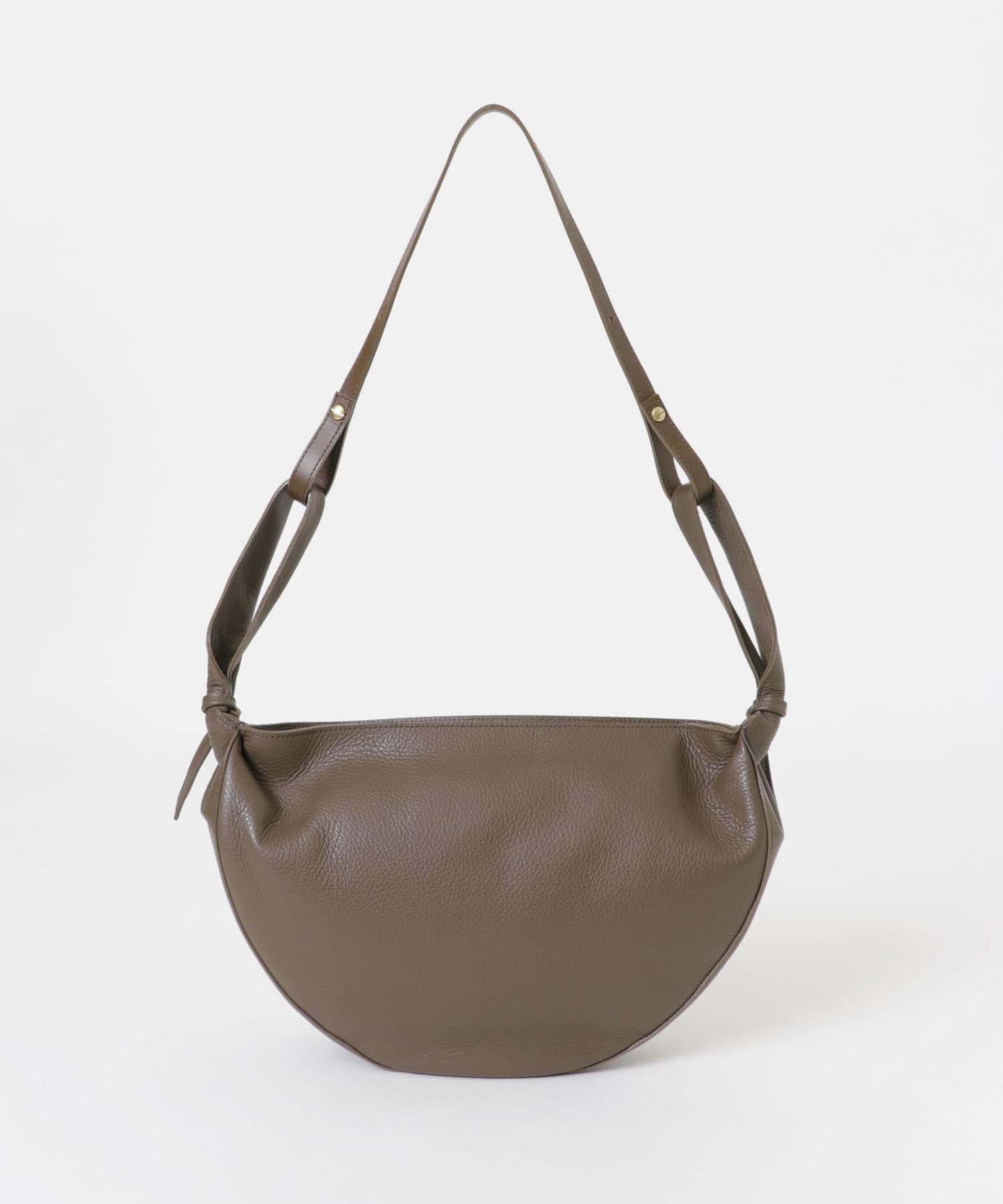 MARROW　HALFMOON SHOULDER D BROWN -