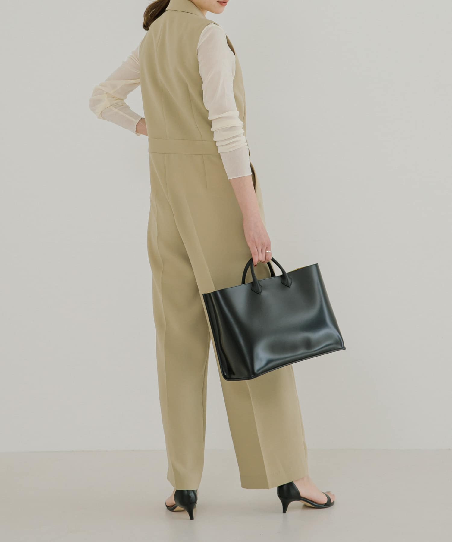 PIENI　KOKO M lesson bag BK/YE -