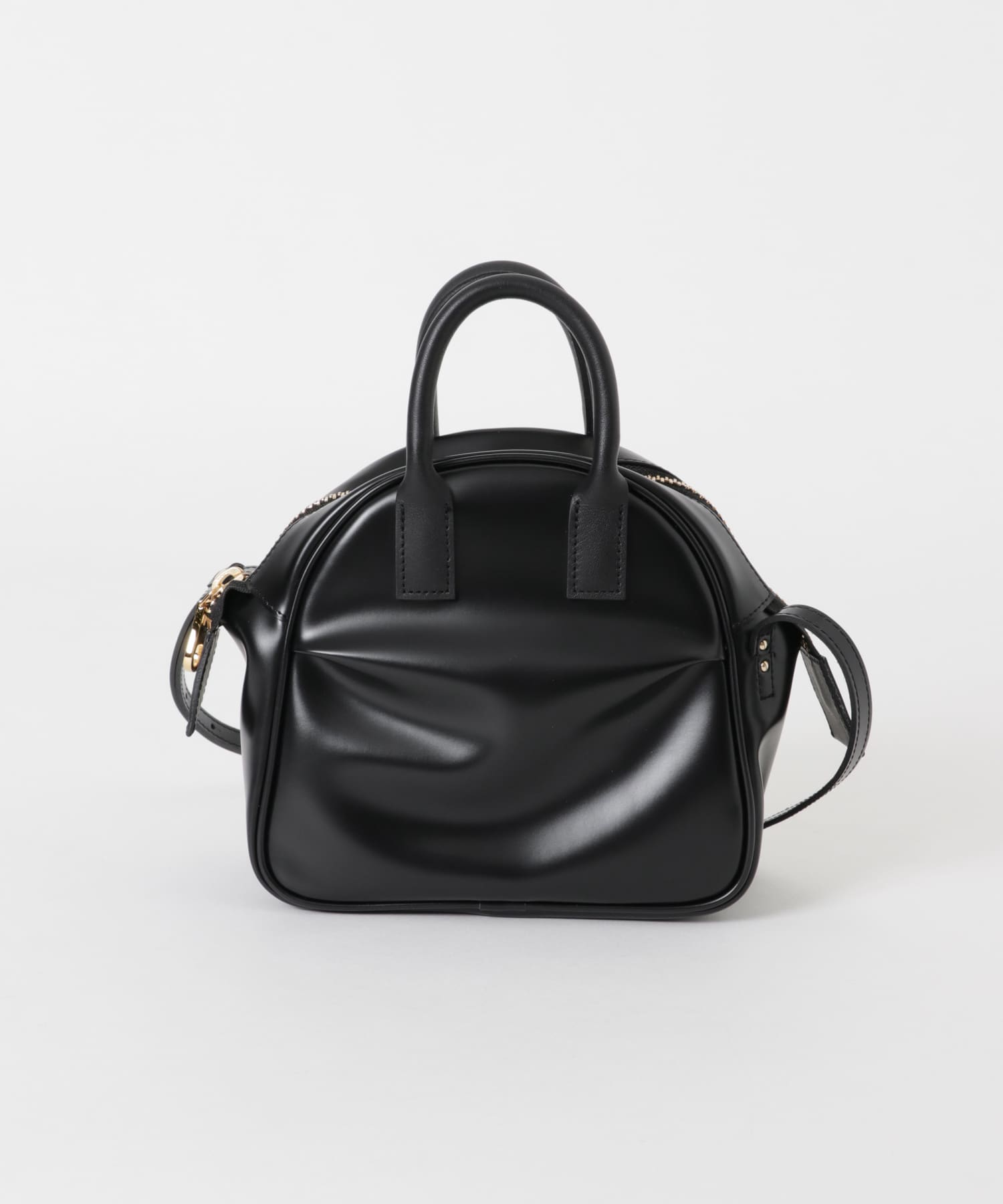 PIENI　BOSTON with strap BK/BK -