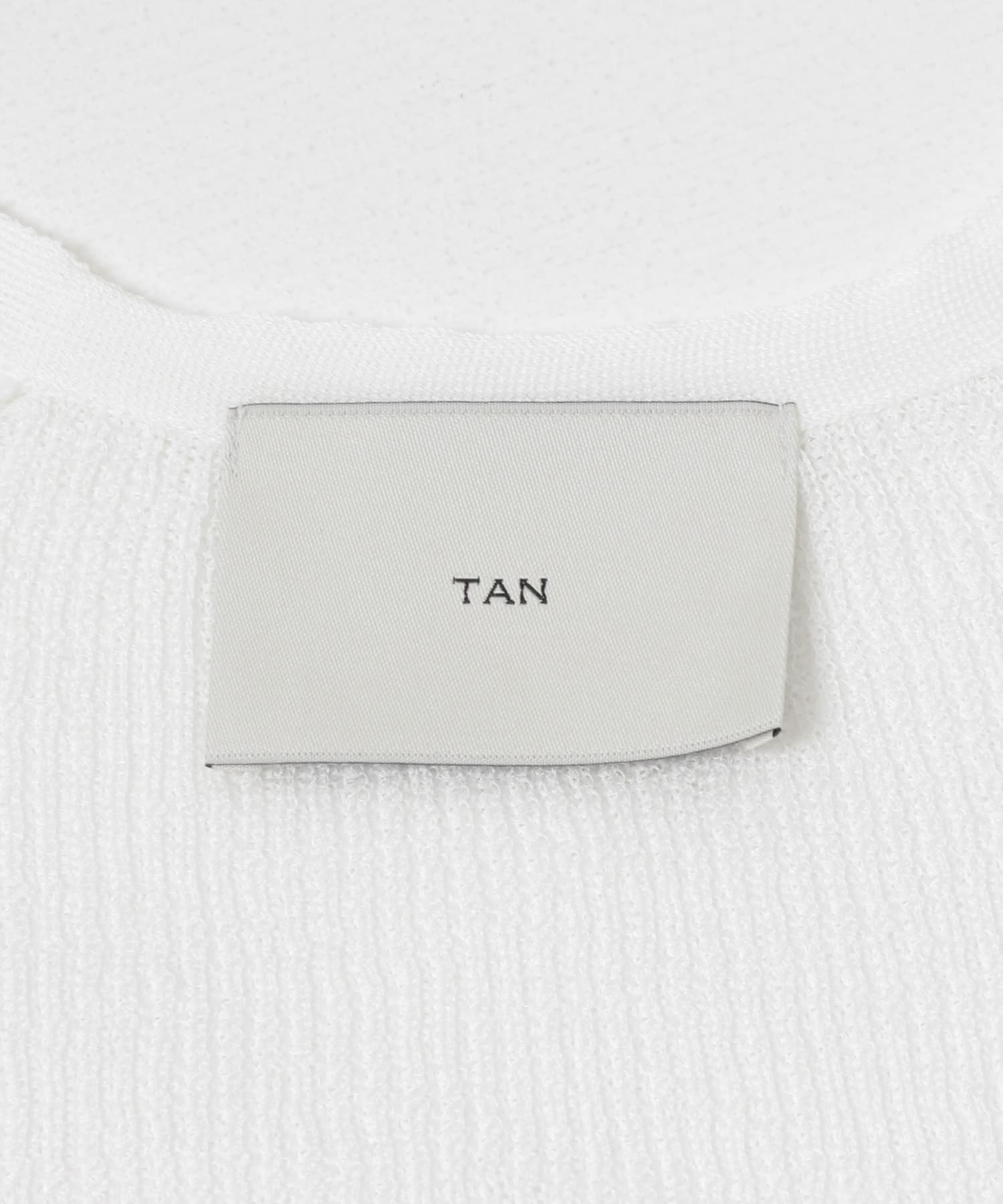 TAN　SHEER PUFFED BOLERO OFF WHITE FREE