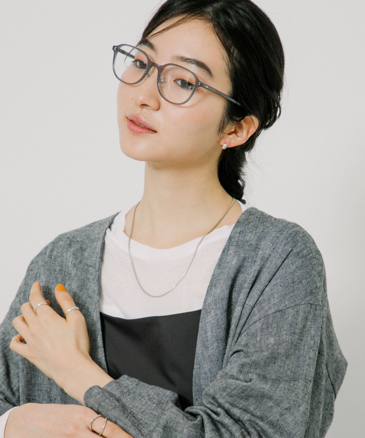 『別注』KANEKO OPTICAL×URBAN RESEARCH　TYPE-C クリアグレー -