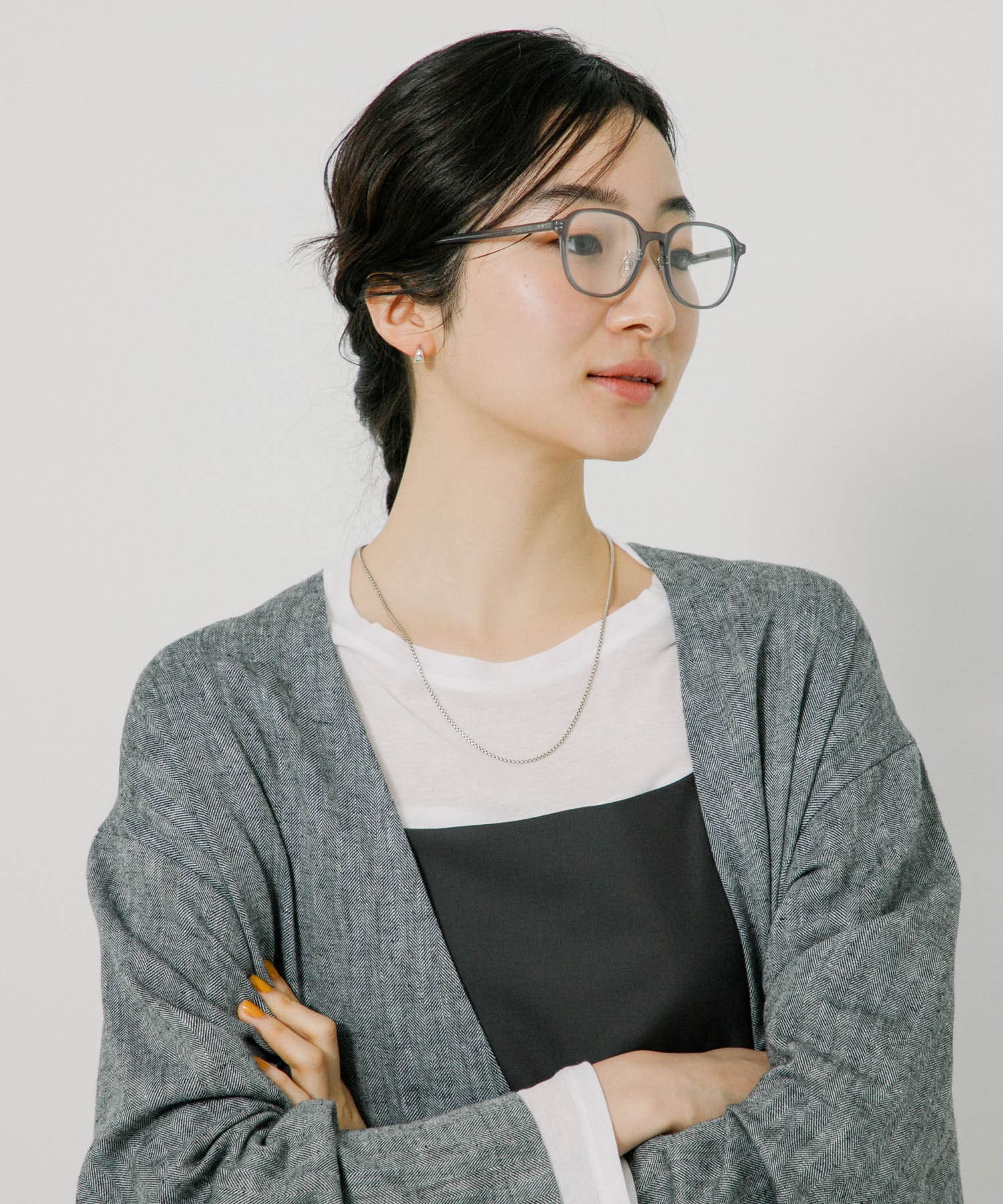 『別注』KANEKO OPTICAL×URBAN RESEARCH　TYPE-C クリアグレー -