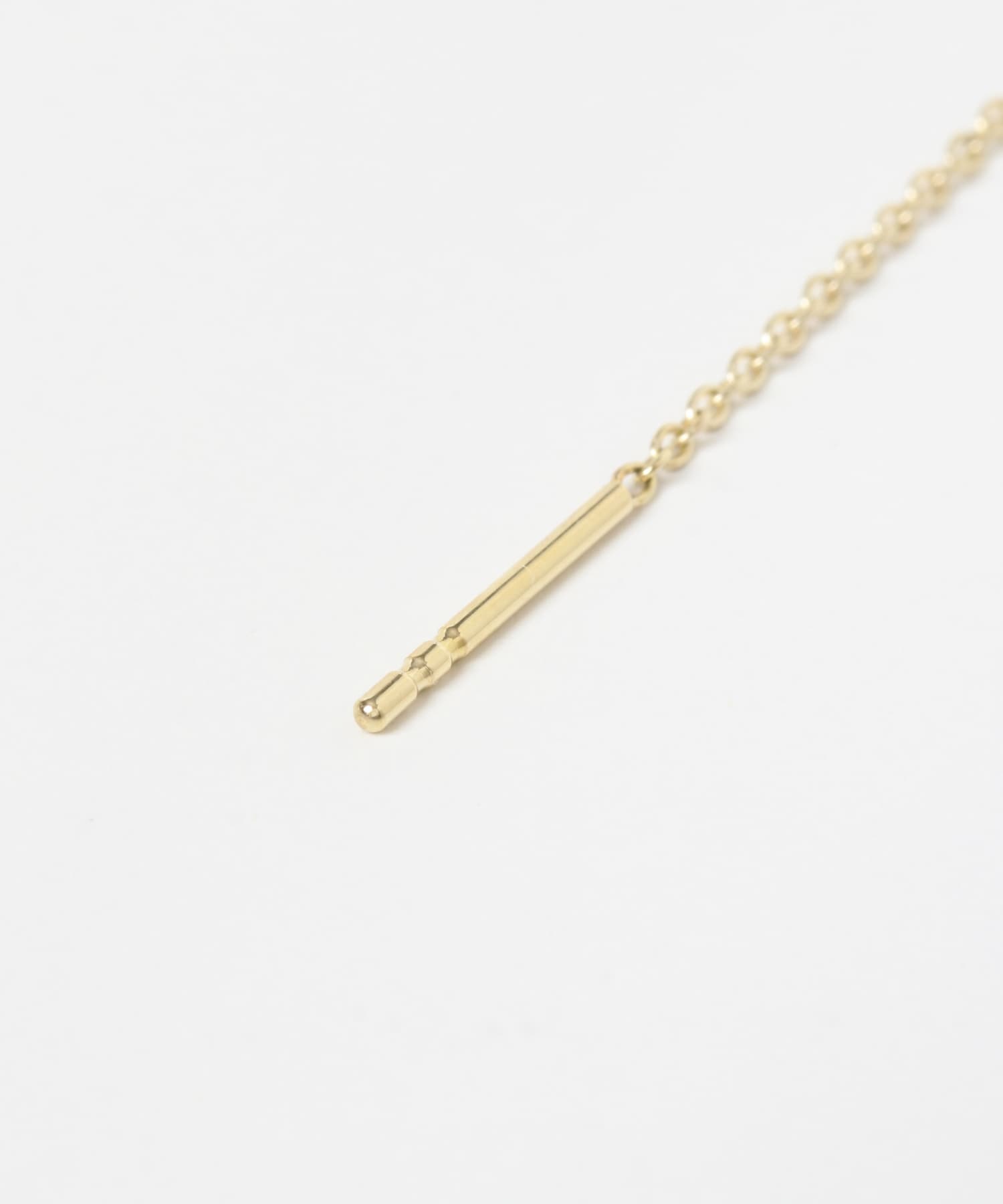 TOM WOOD　Sleek Ear Chain Gold140mm GD -
