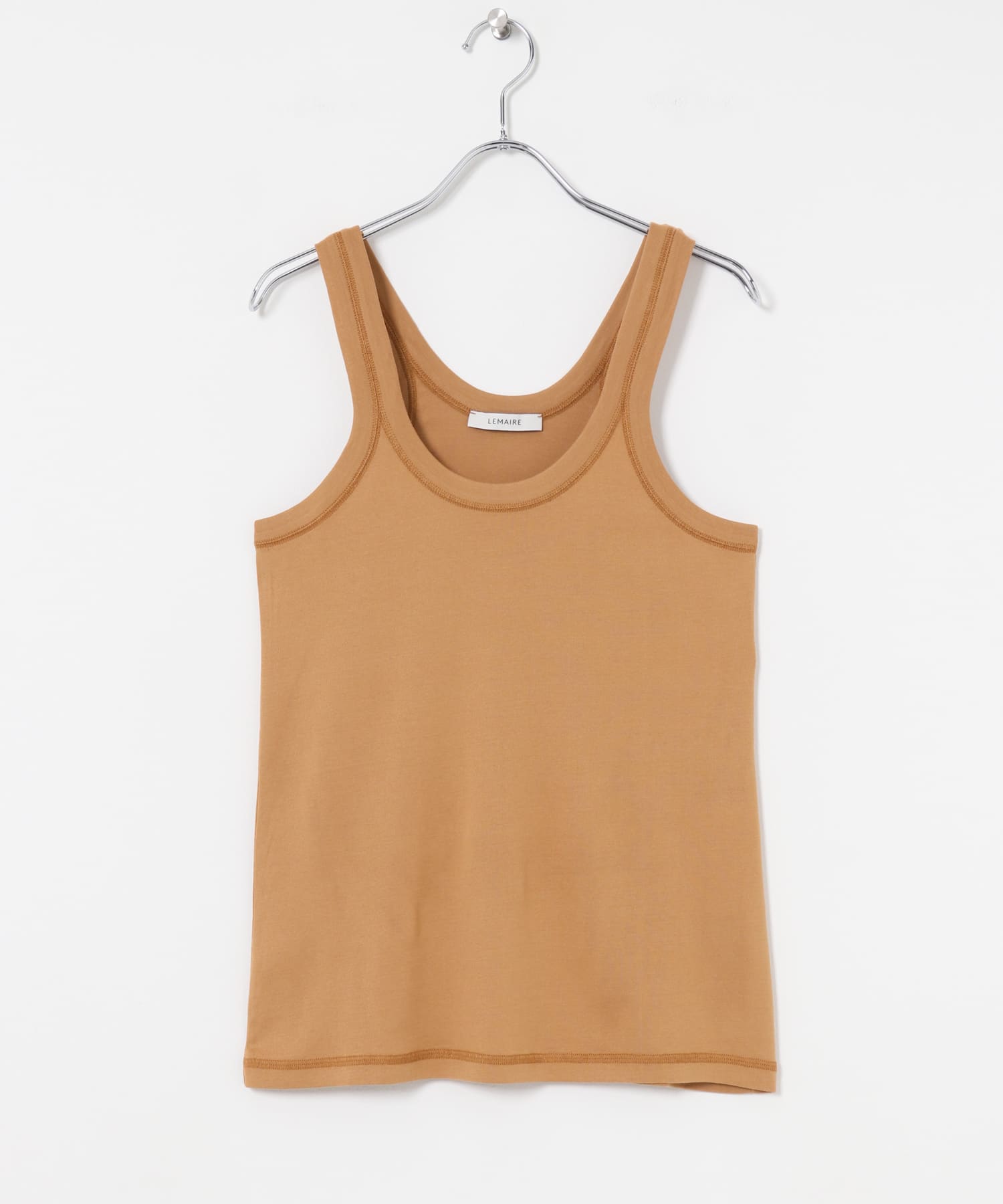 LEMAIRE　RIB TANK TOP BURNT SAND M