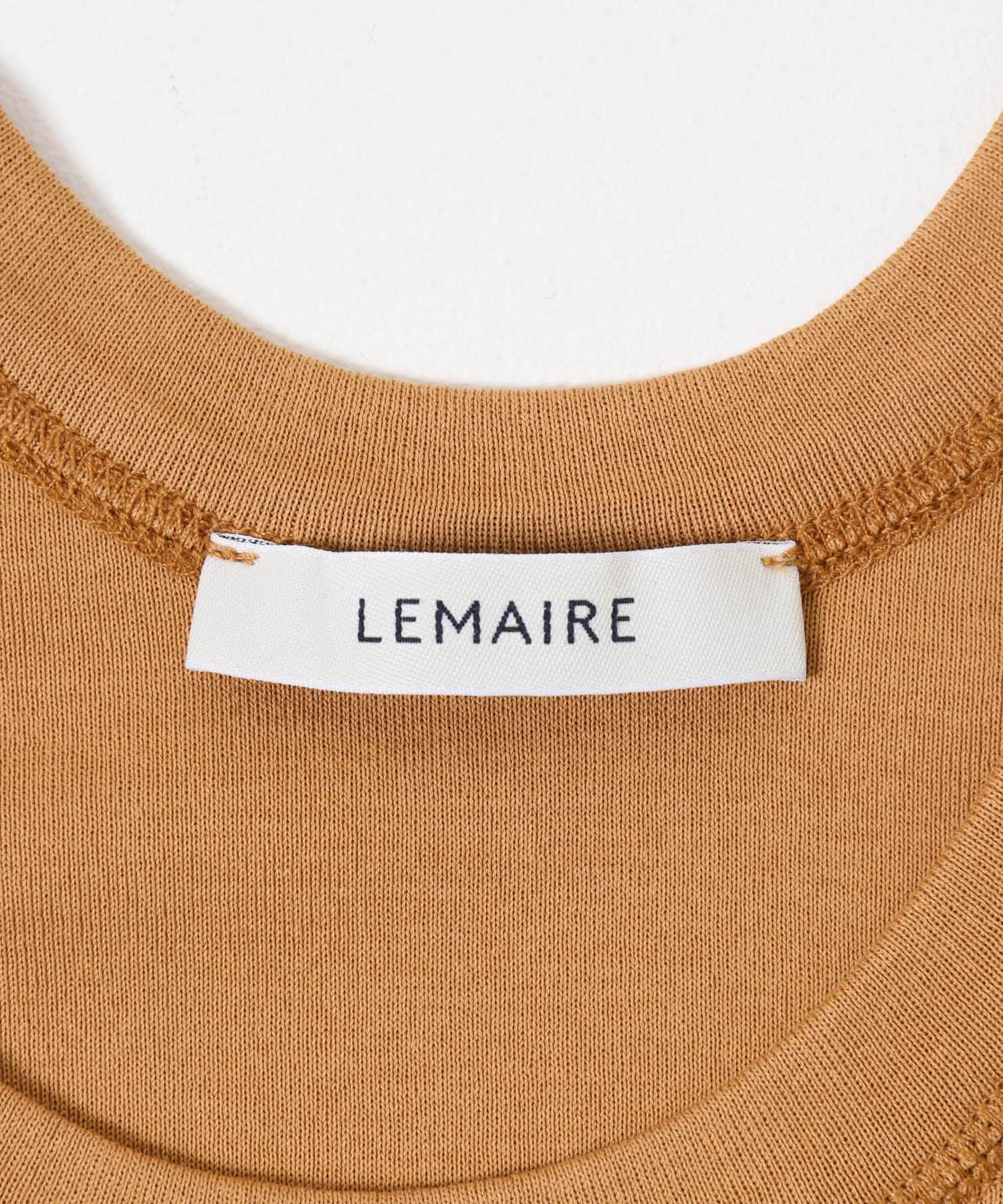 LEMAIRE　RIB TANK TOP BURNT SAND M