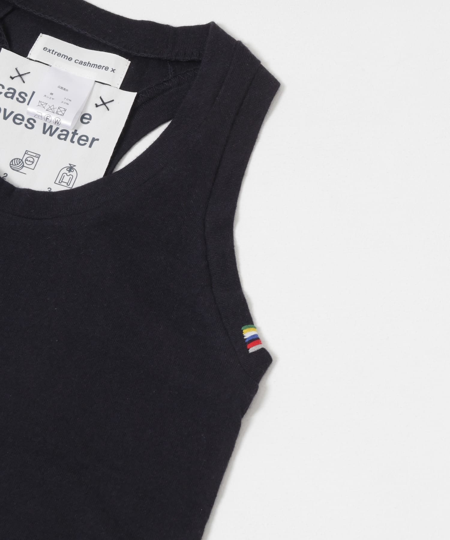 Extreme Cashmere　vest navy -