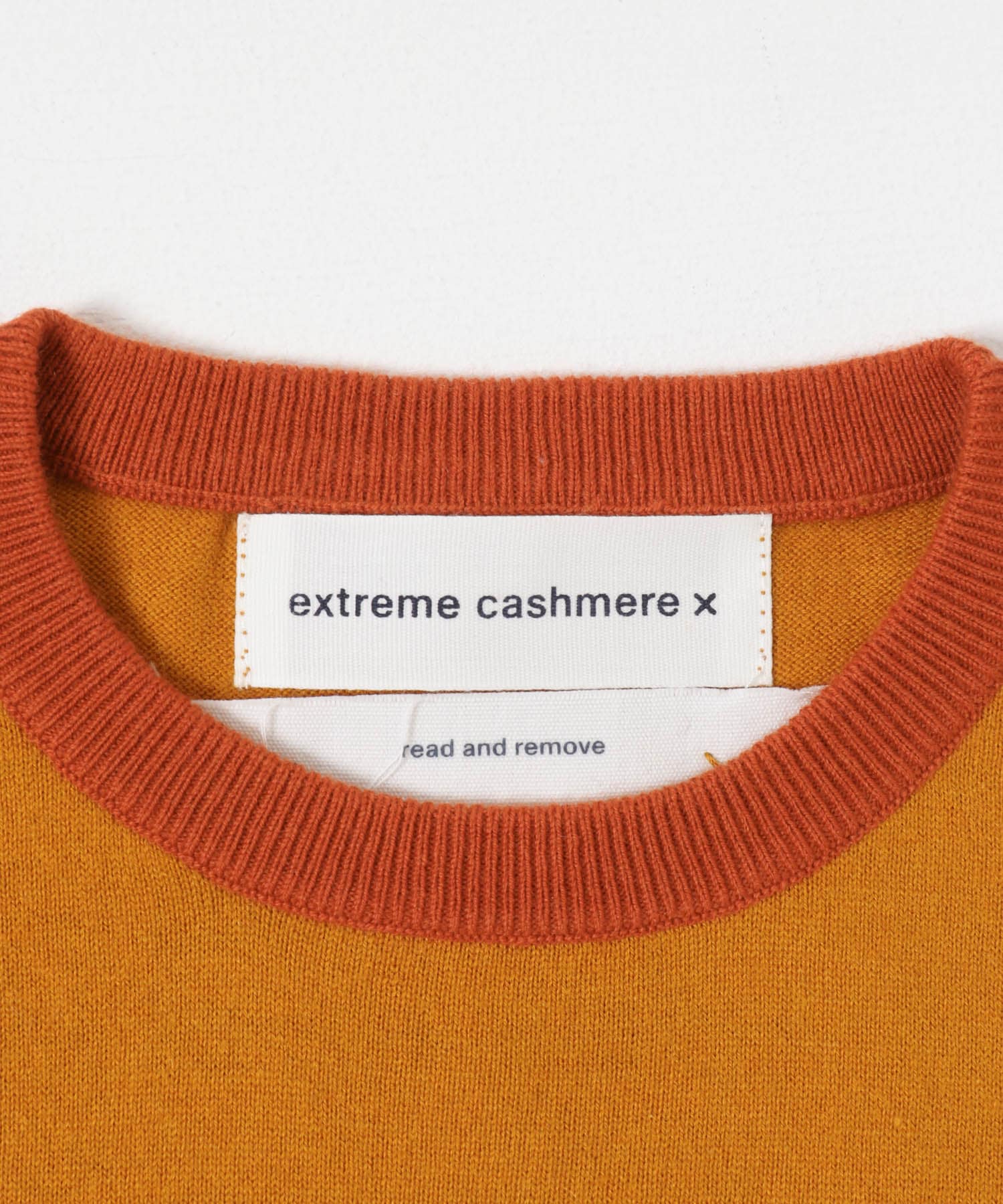 Extreme Cashmere　chloe orange -