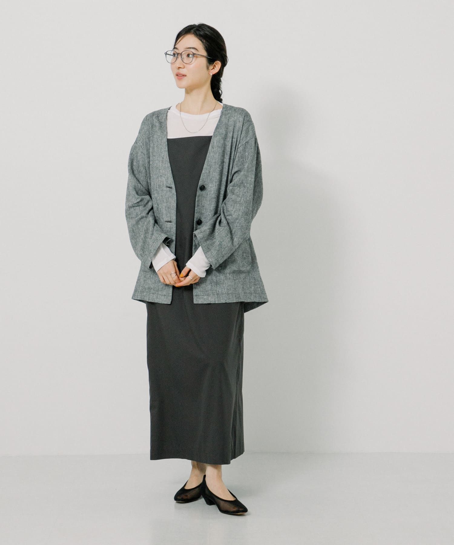 『別注』『MADE IN JAPAN』 MILLIWM×URBAN RESEARCH　シアーパンプス BLACK 36