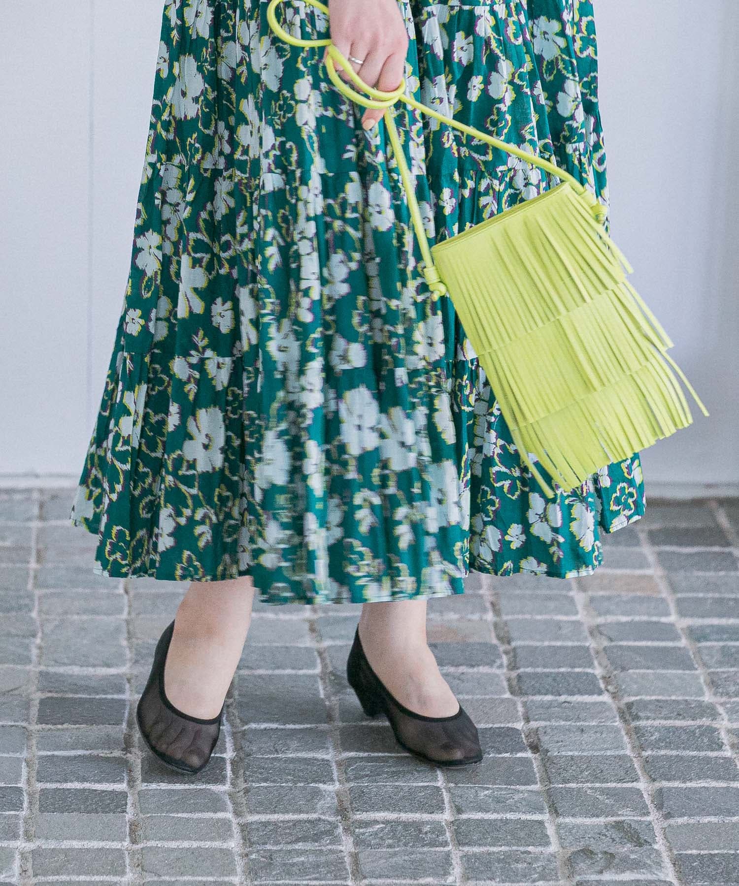 『別注』『MADE IN JAPAN』 MILLIWM×URBAN RESEARCH　シアーパンプス BLACK 37