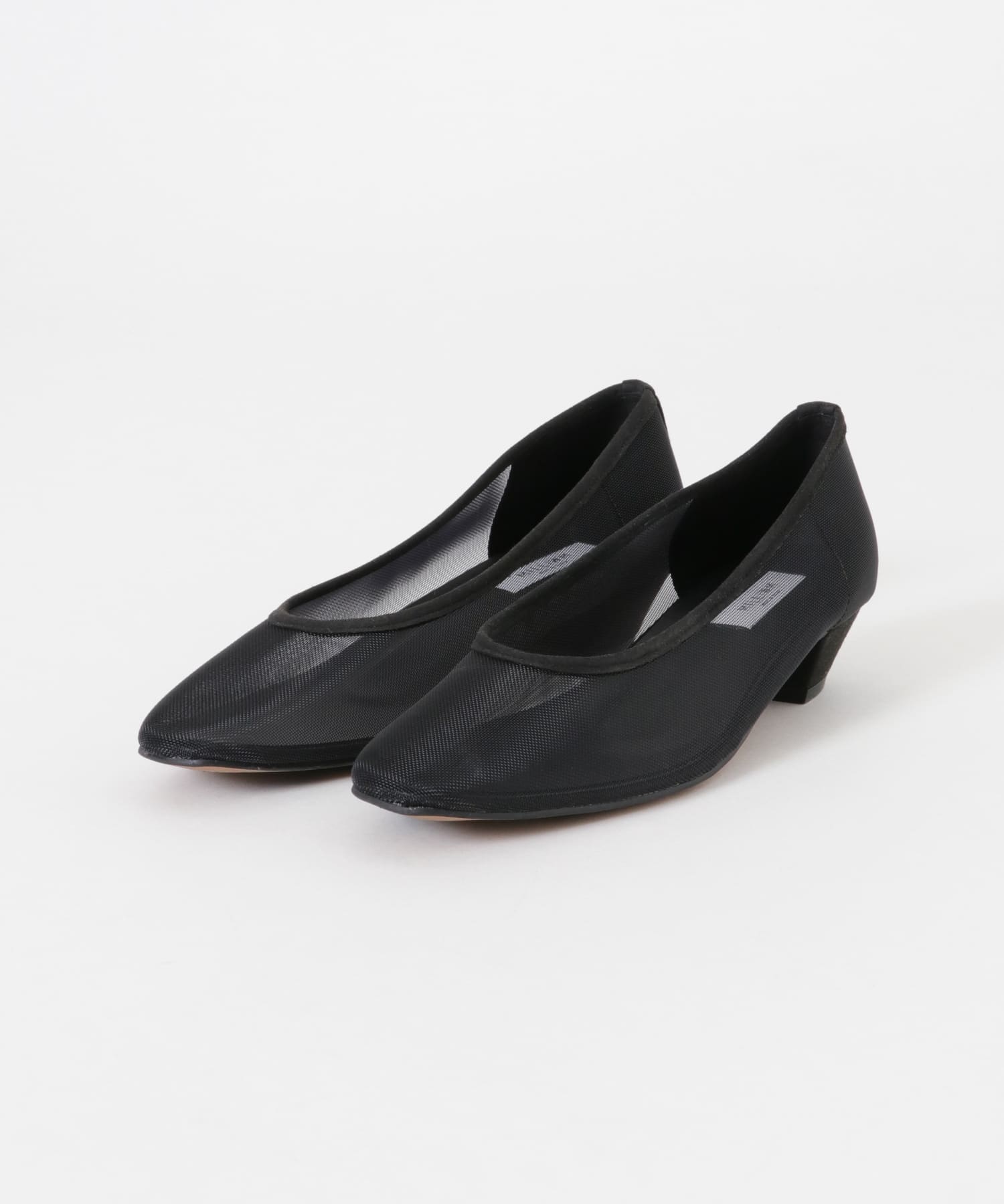 『別注』『MADE IN JAPAN』 MILLIWM×URBAN RESEARCH　シアーパンプス BLACK 36