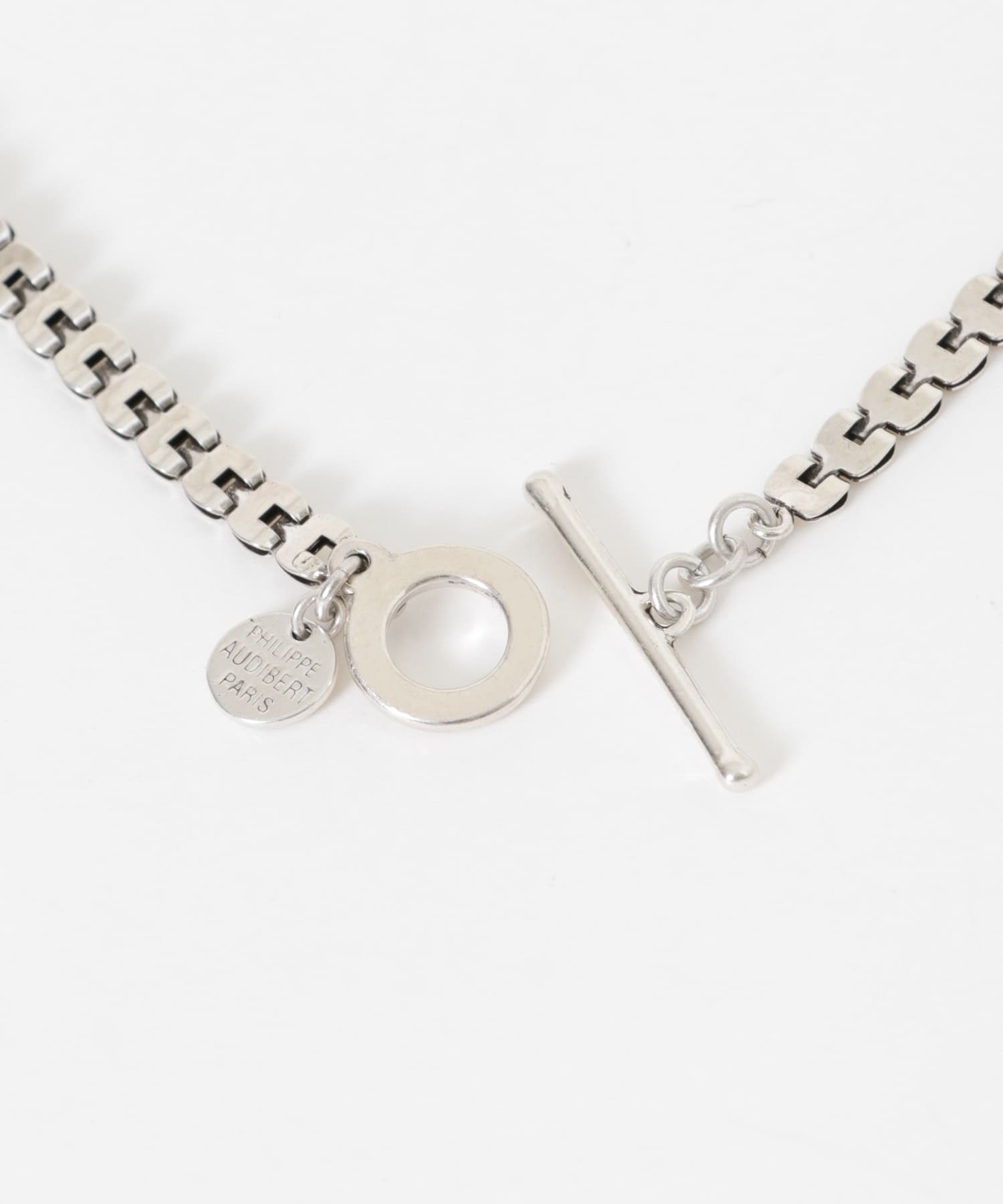 PHILIPPE AUDIBERT　Ida necklace silver -