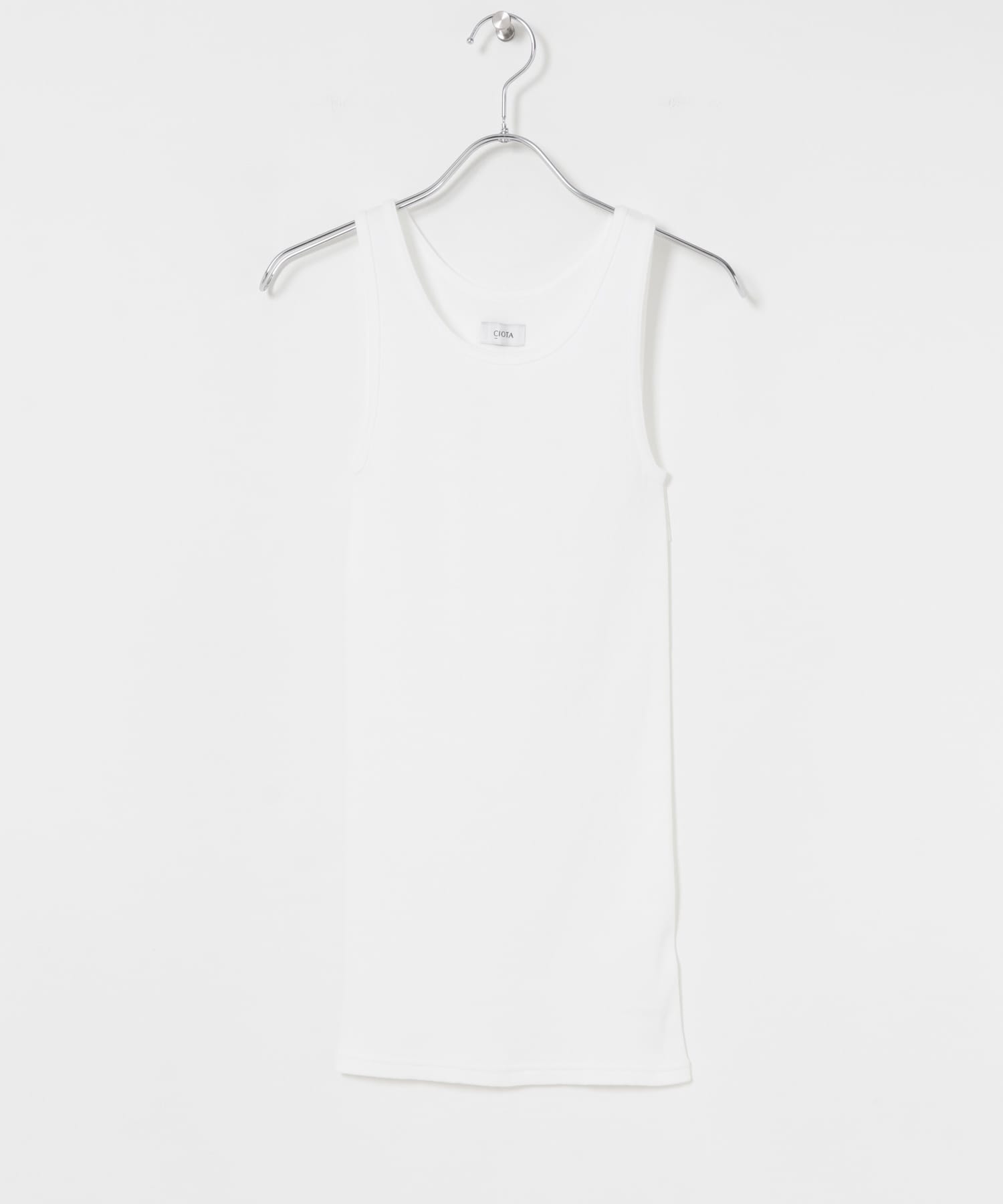 CIOTA　Ribbed Tank Top