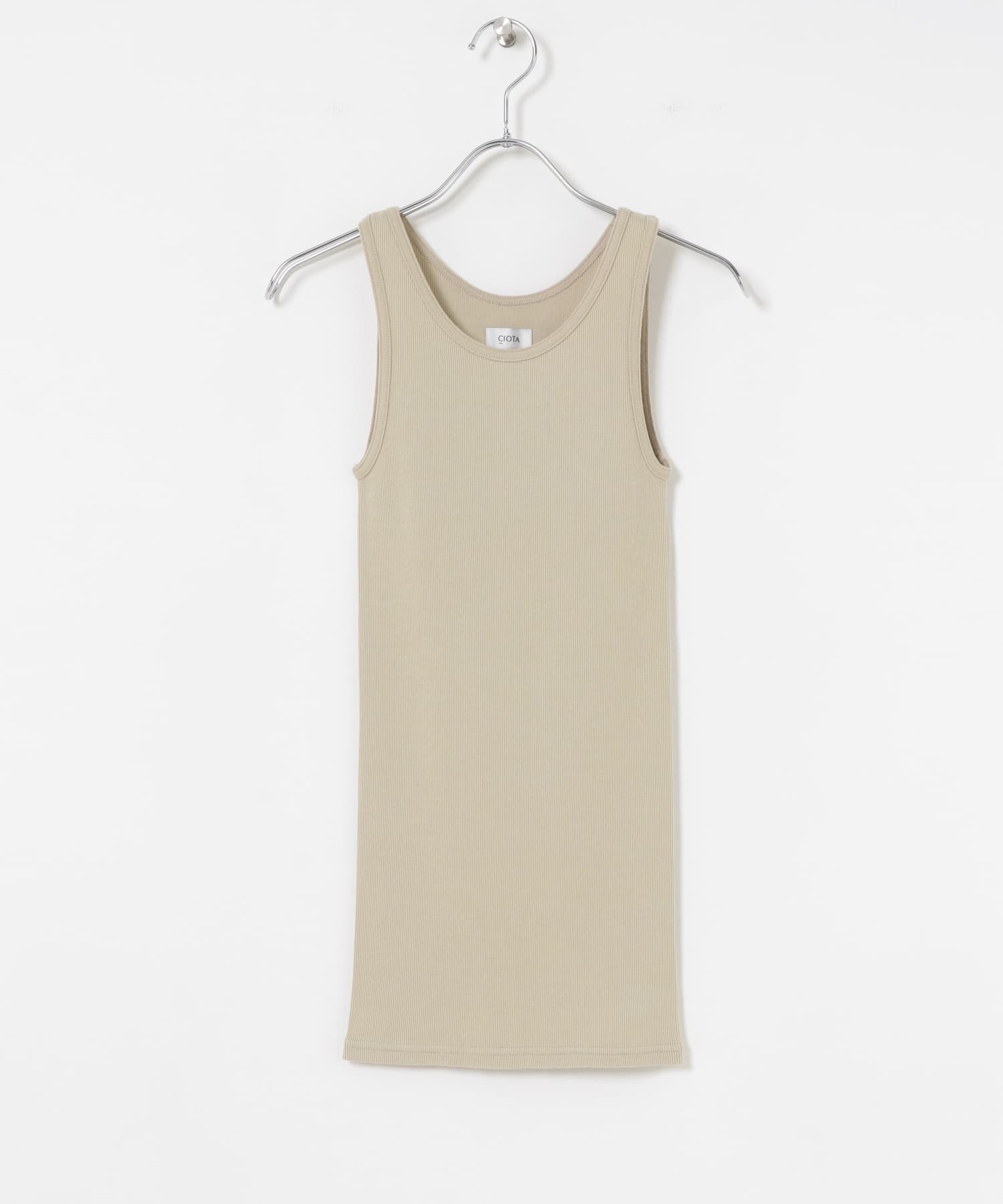CIOTA　Ribbed Tank Top