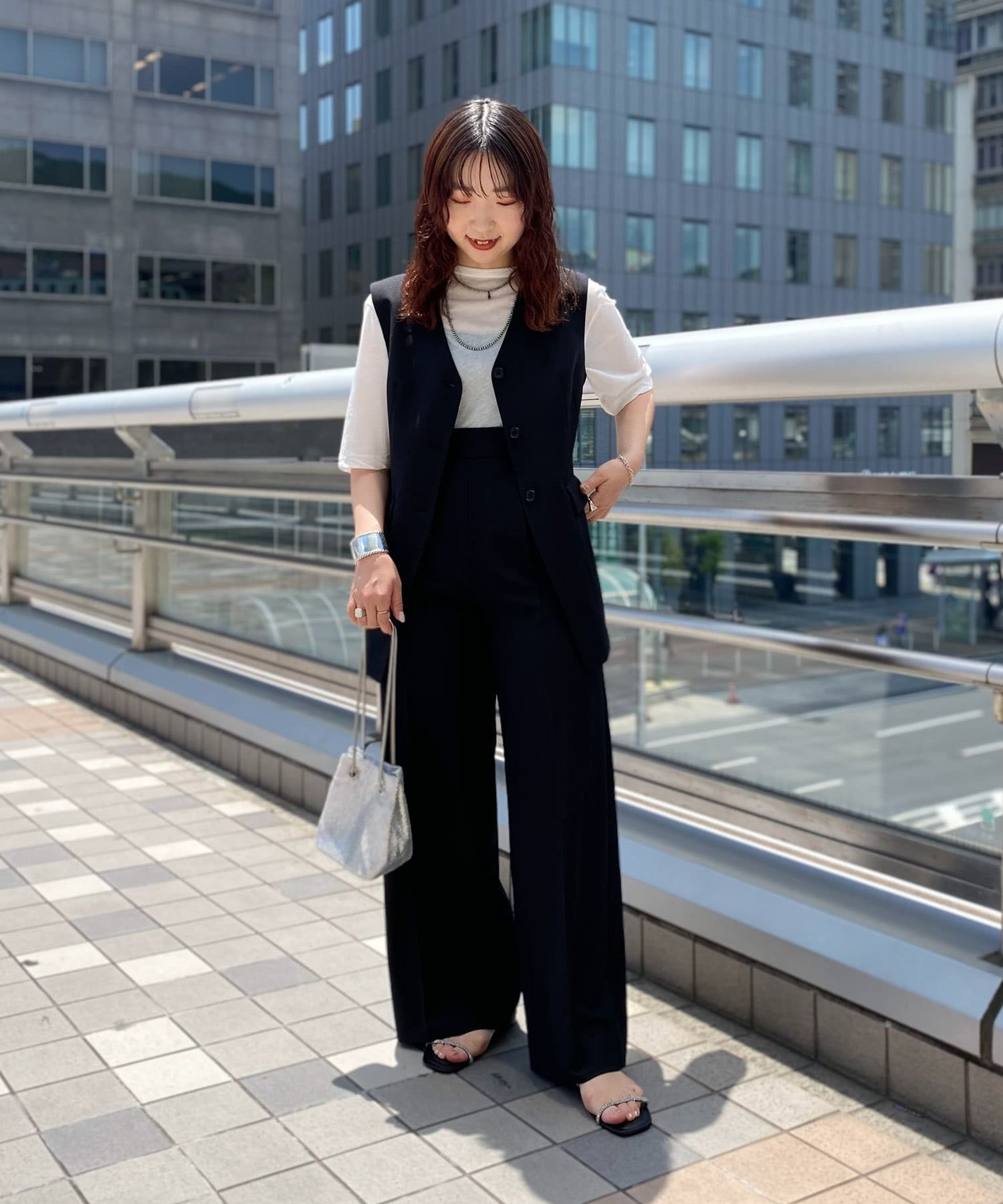 身長：157cm サイズ：FREE