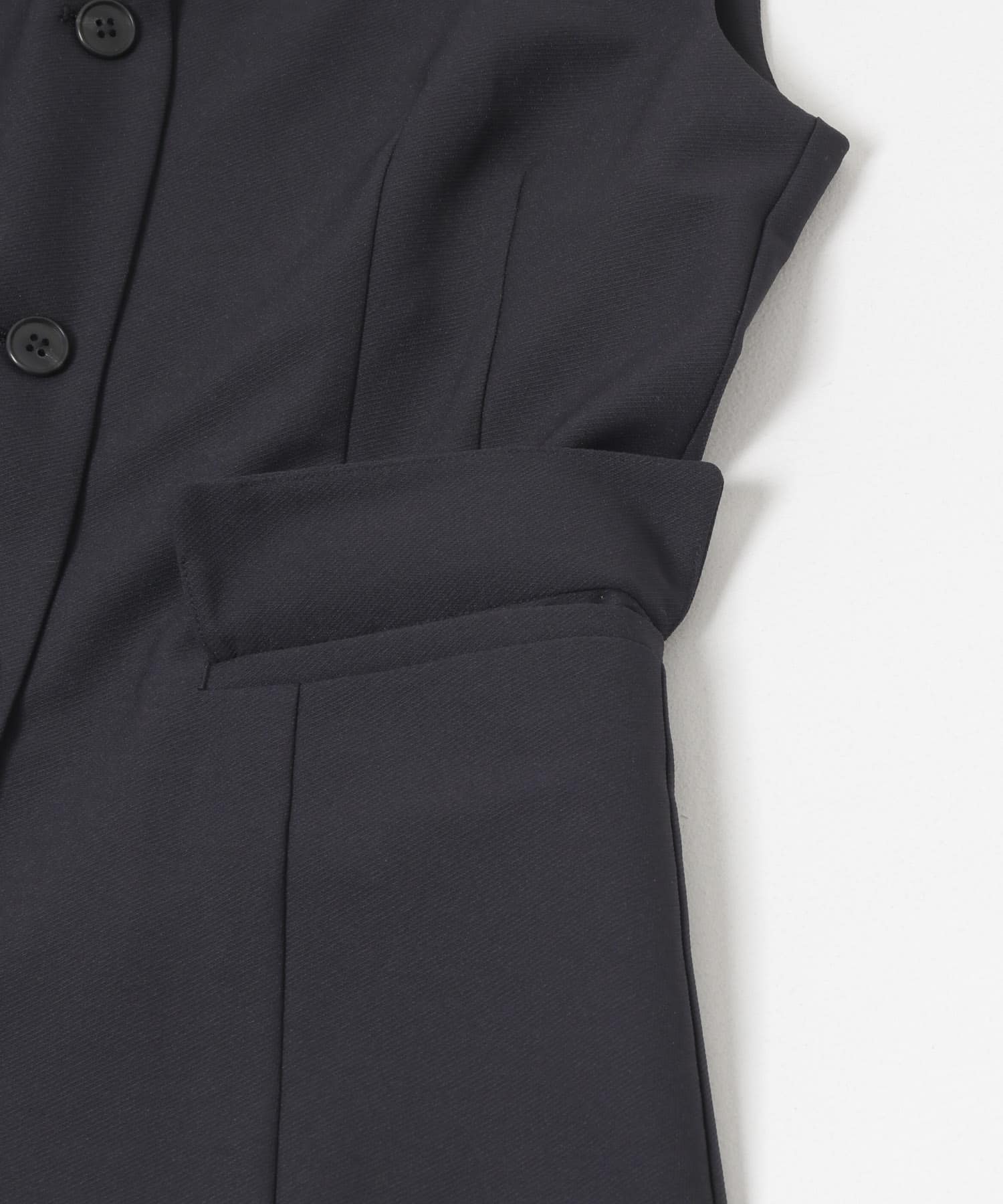 『別注』GGG×URBAN RESEARCH　キュプラバランサーノースリーブ ジャケット NAVY FREE