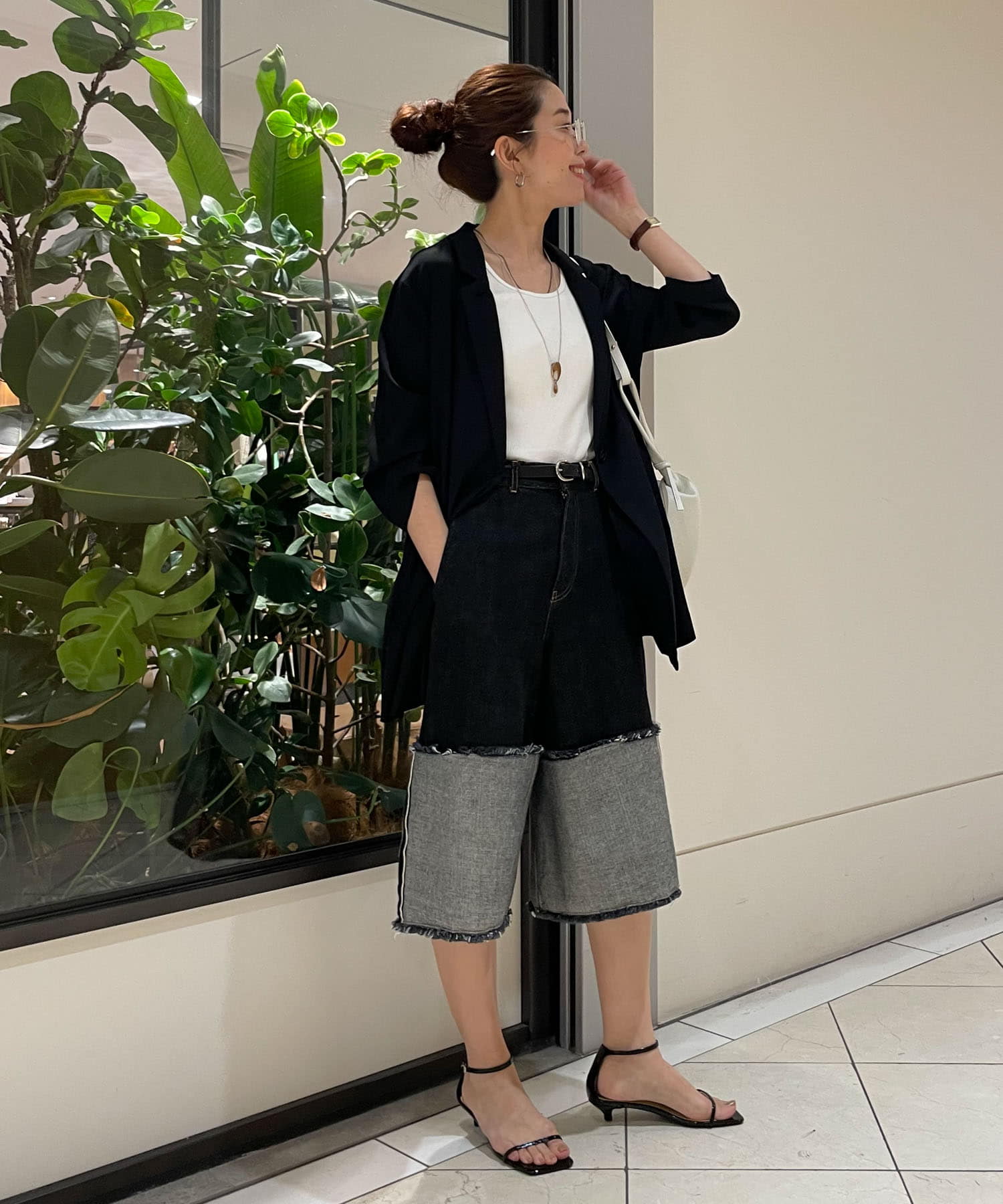 身長：167cm サイズ：34