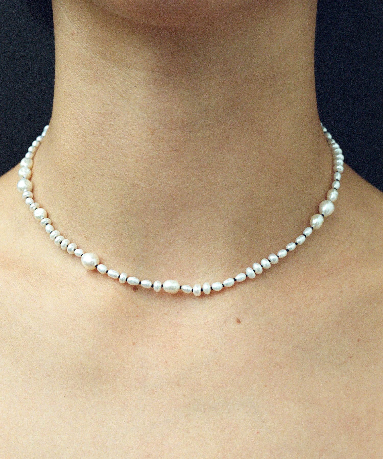 Sophie Buhai　White Pearl Mermaid Necklace PEARL -