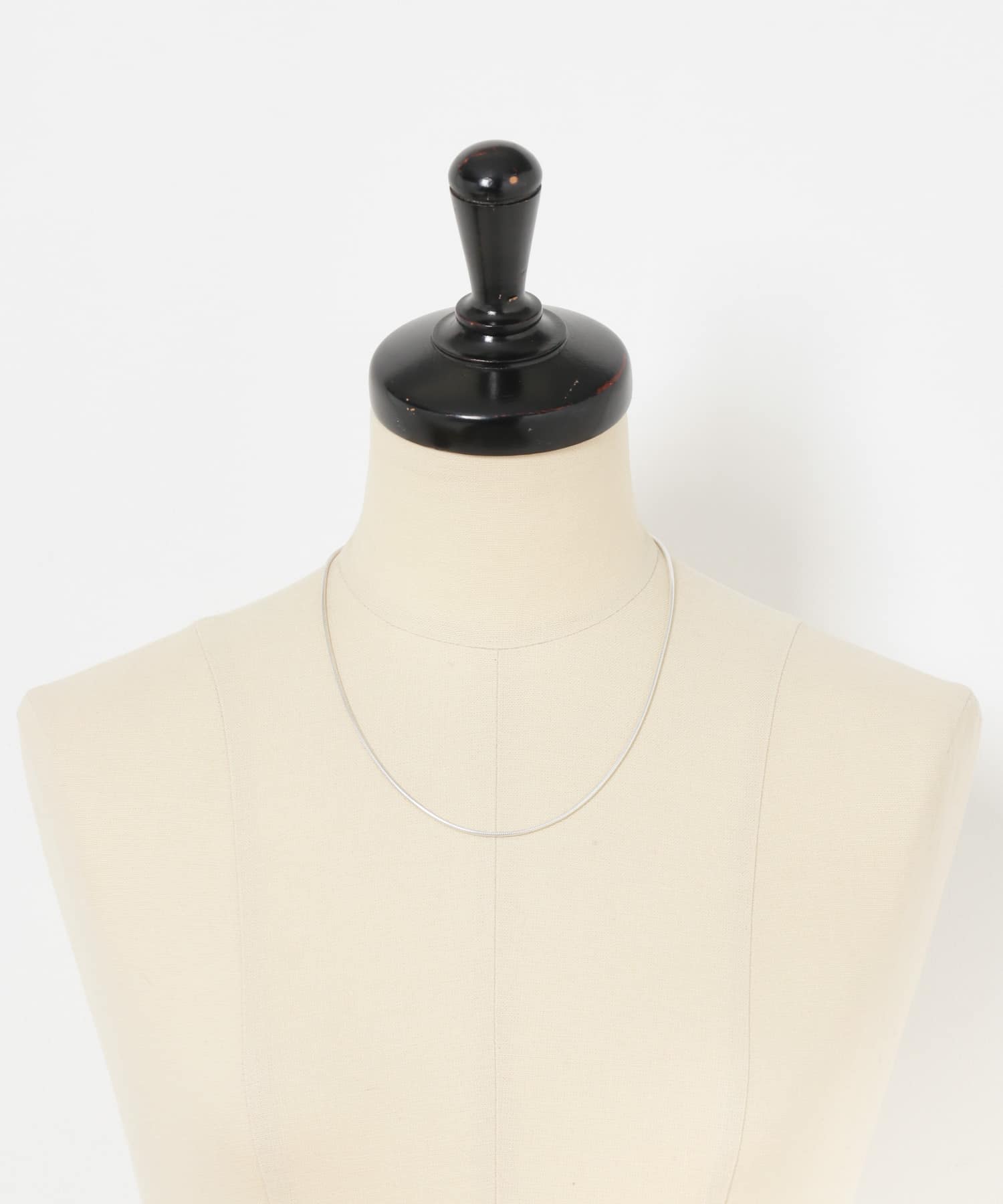 Sophie Buhai　Thin Serpent Chain 18 SILVER -