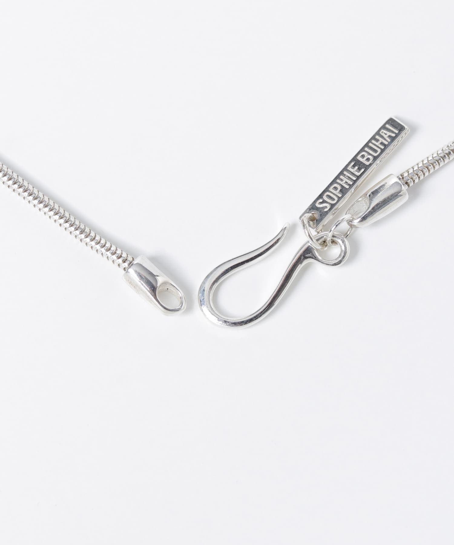 Sophie Buhai　Thin Serpent Chain 18 SILVER -