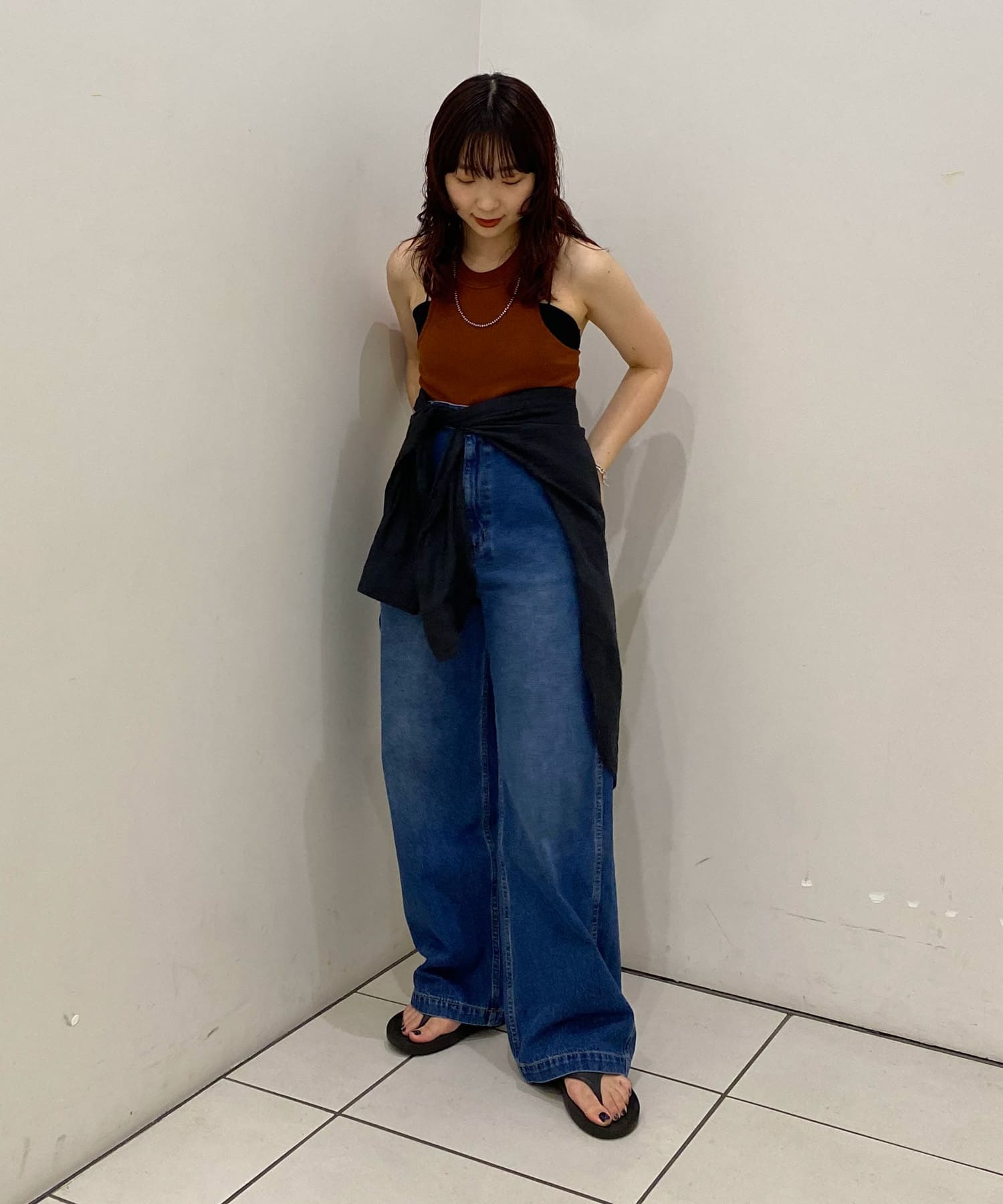 身長：157cm サイズ：S