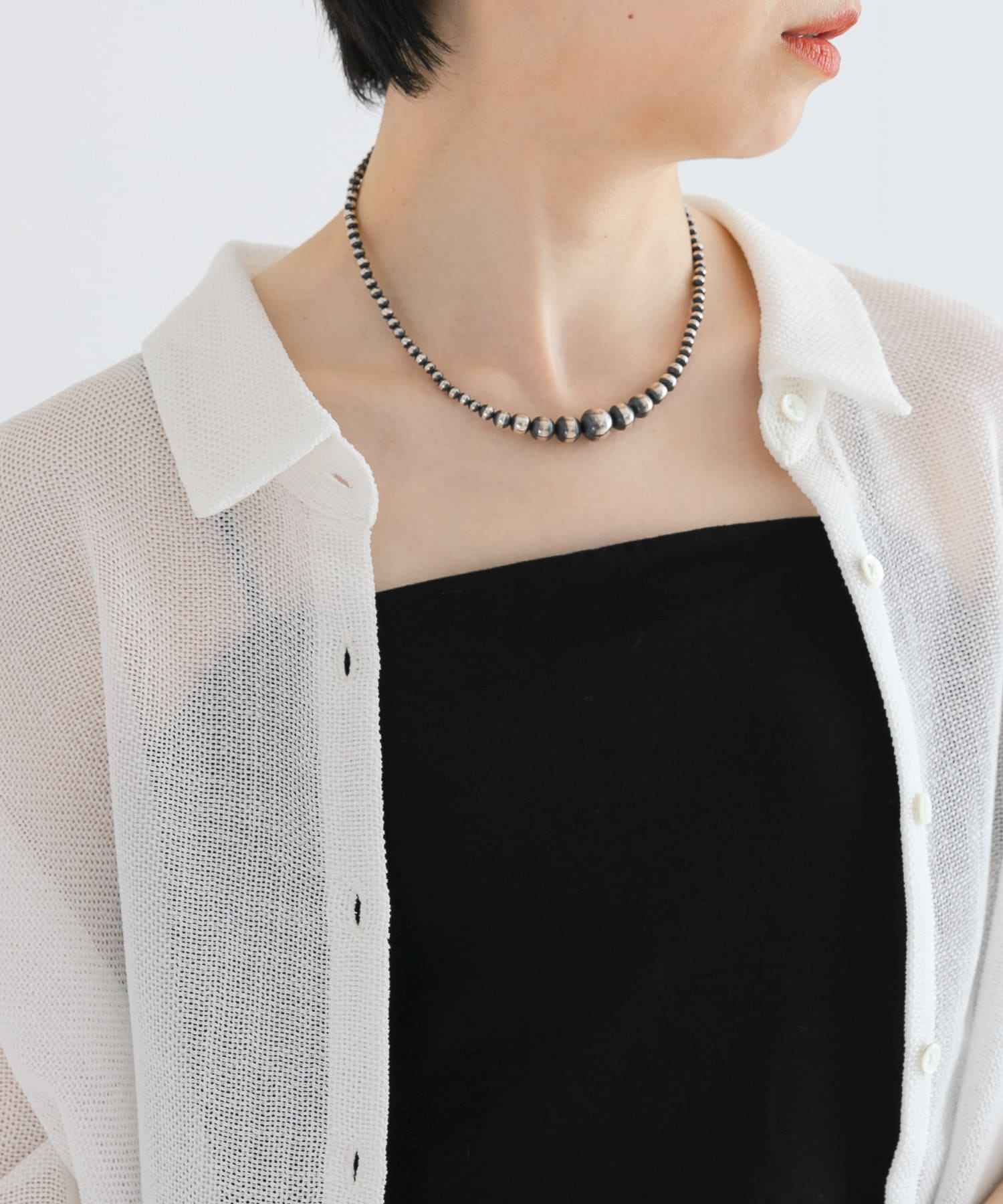 ERICKA NICOLAS BEGAY　Random Design Necklace