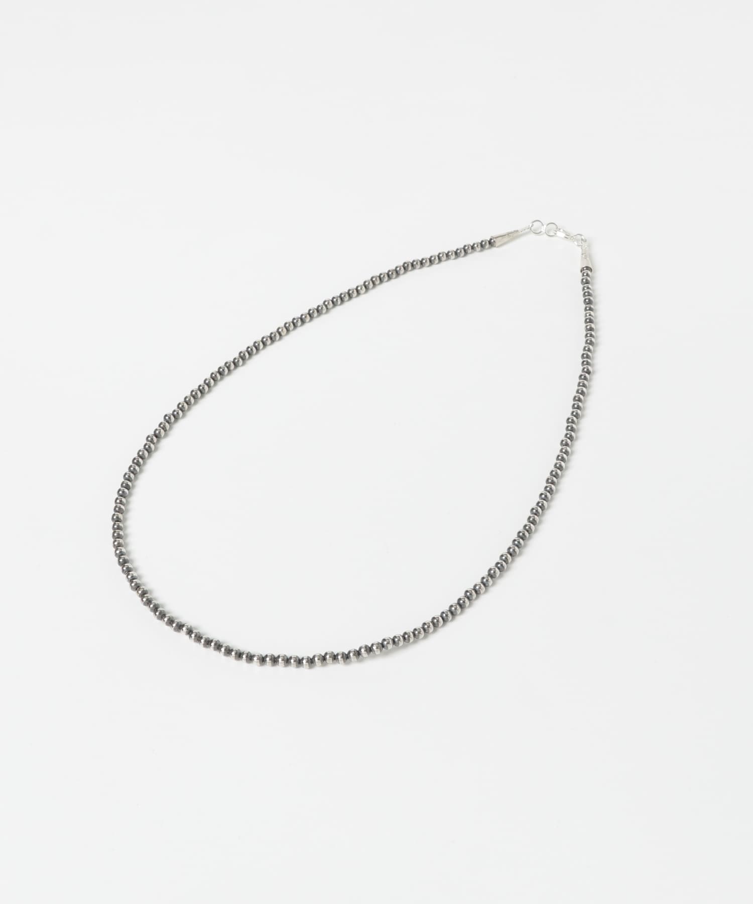 ERICKA NICOLAS BEGAY　Plain Design Nacklace 4mm Oxidized -