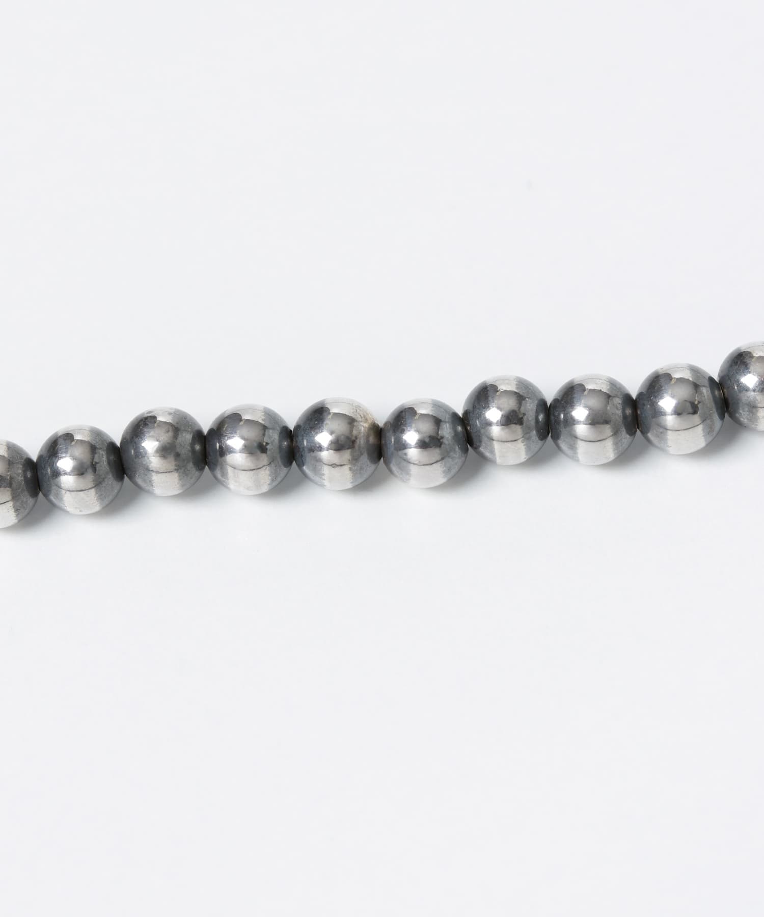 ERICKA NICOLAS BEGAY　Plain Design Nacklace 4mm Oxidized -