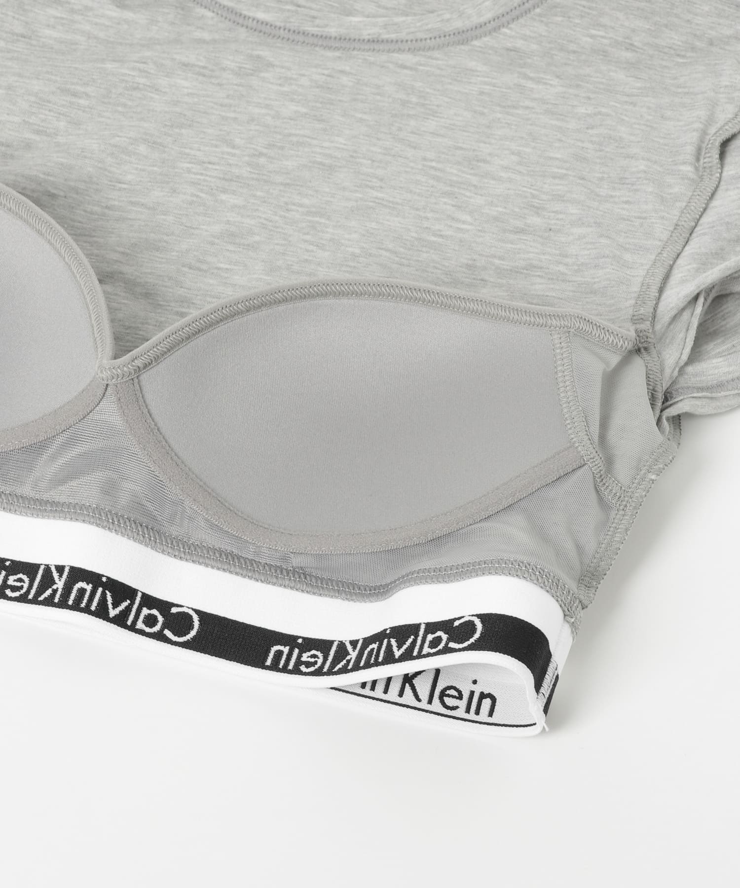 Calvin Klein　T-SHIRTS BRALETTE P7A-GREY S