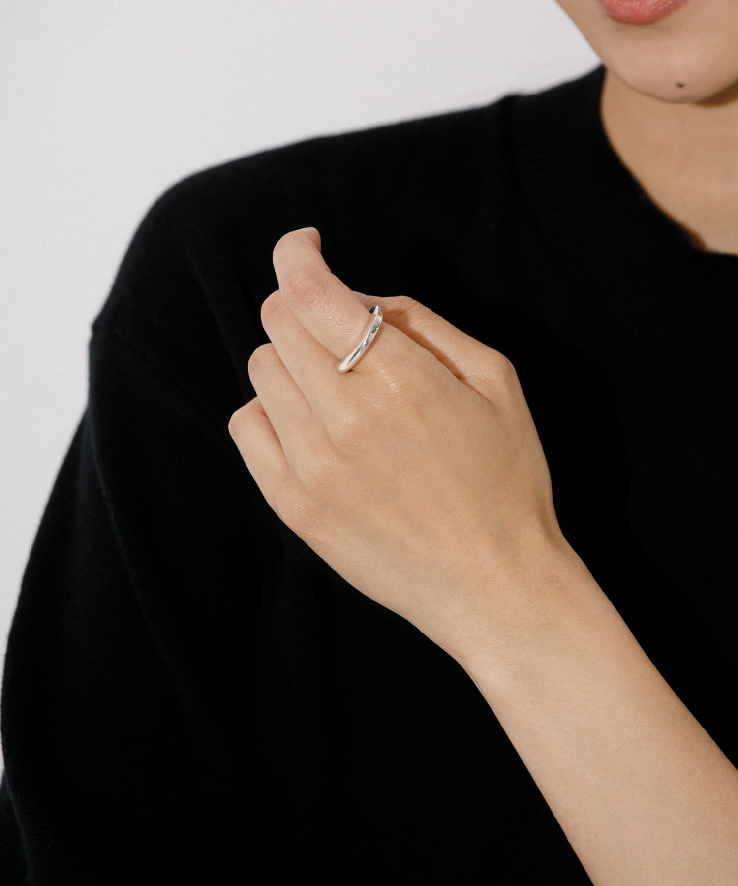 5/8 STUDIOS　Ombre Ring SILVER 9