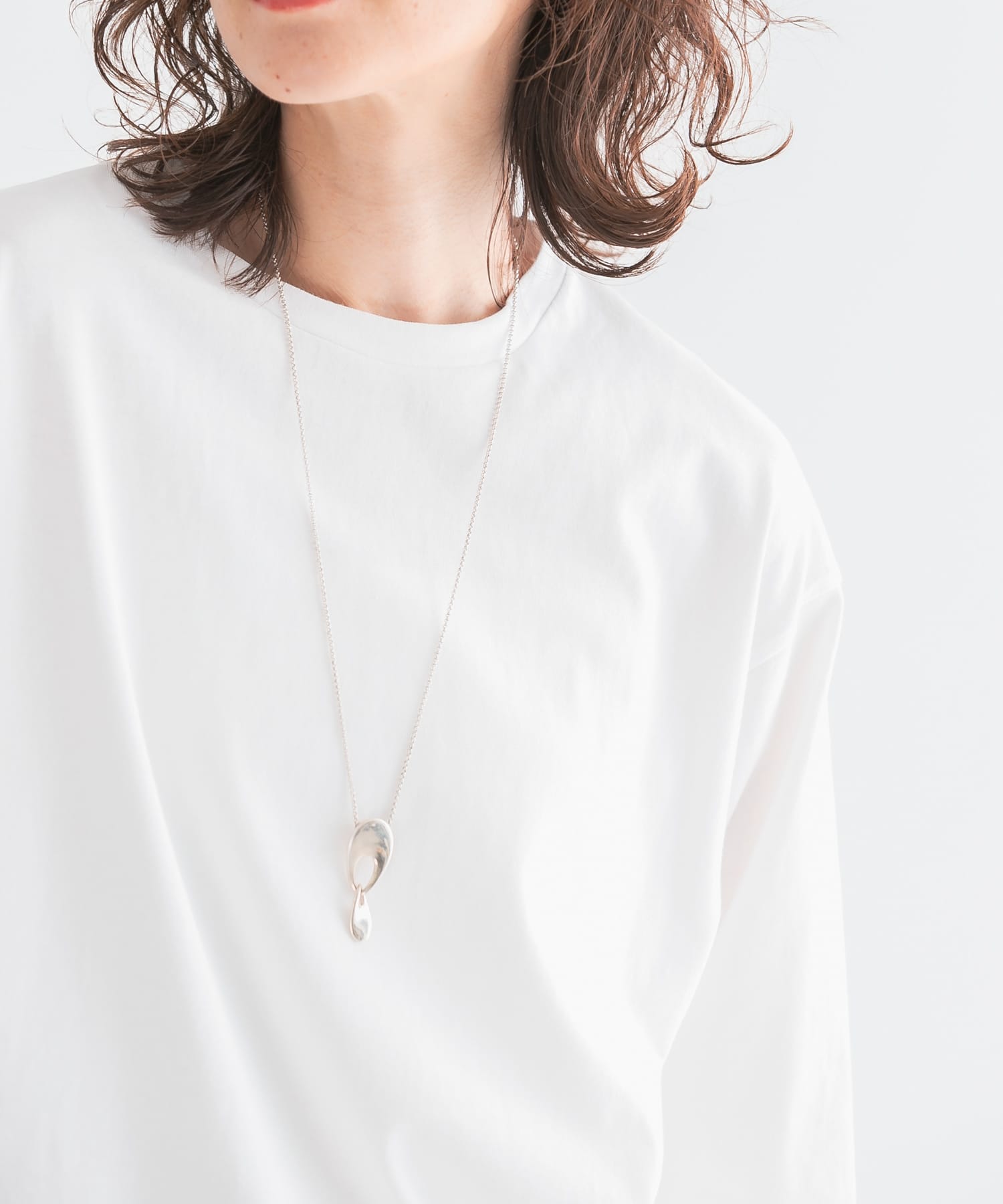 PHILIPPE AUDIBERT　Svea necklace silver -