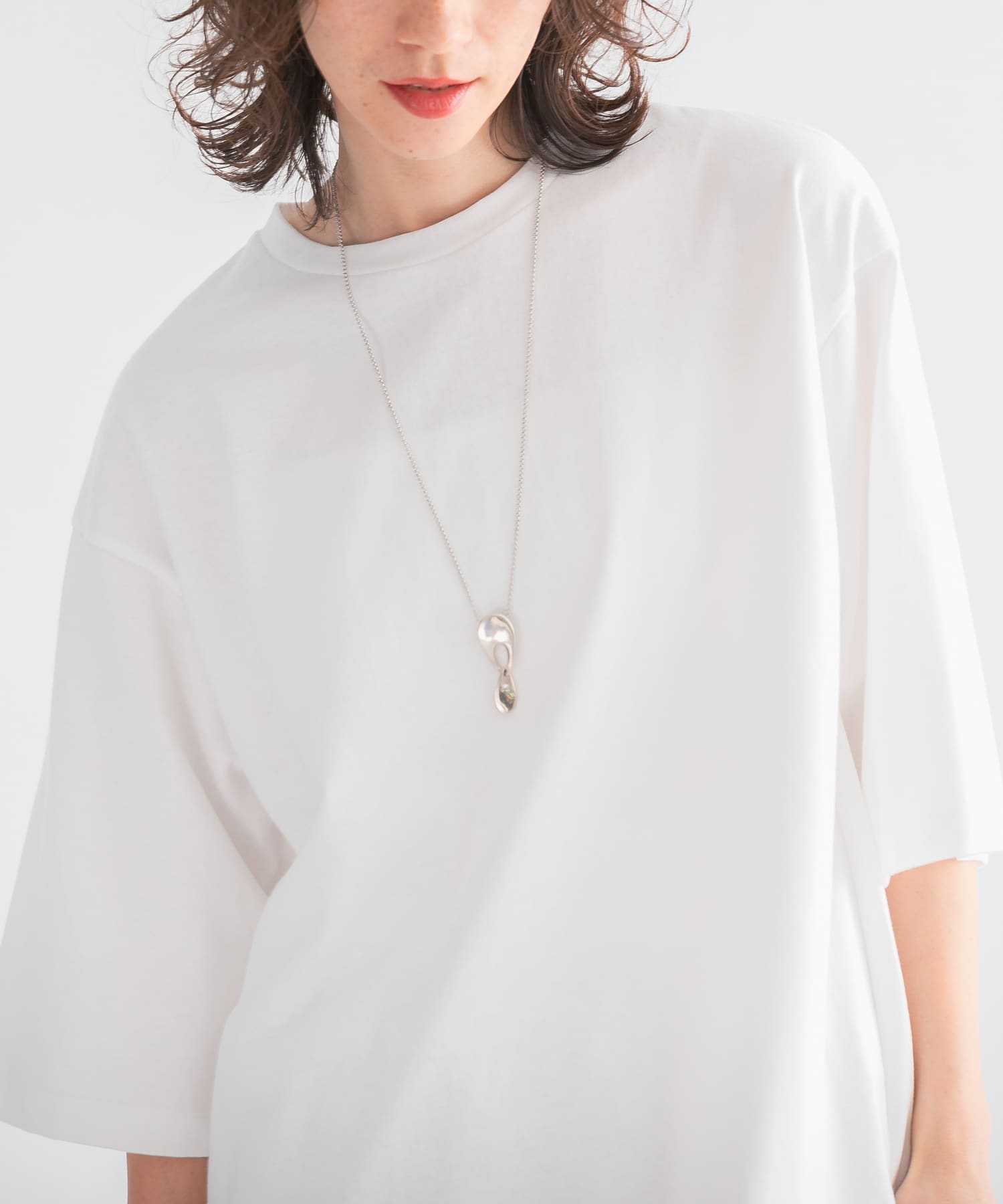 PHILIPPE AUDIBERT　Svea necklace silver -
