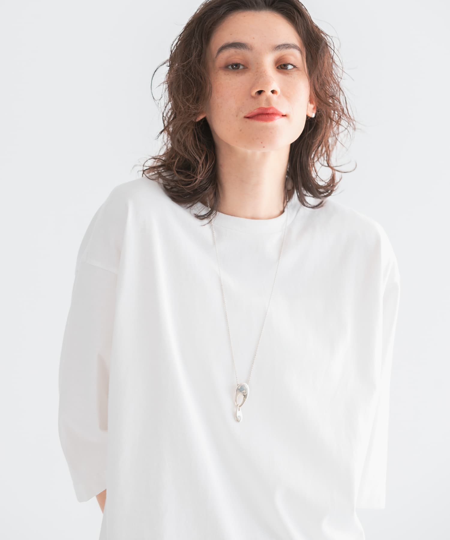 PHILIPPE AUDIBERT　Svea necklace silver -